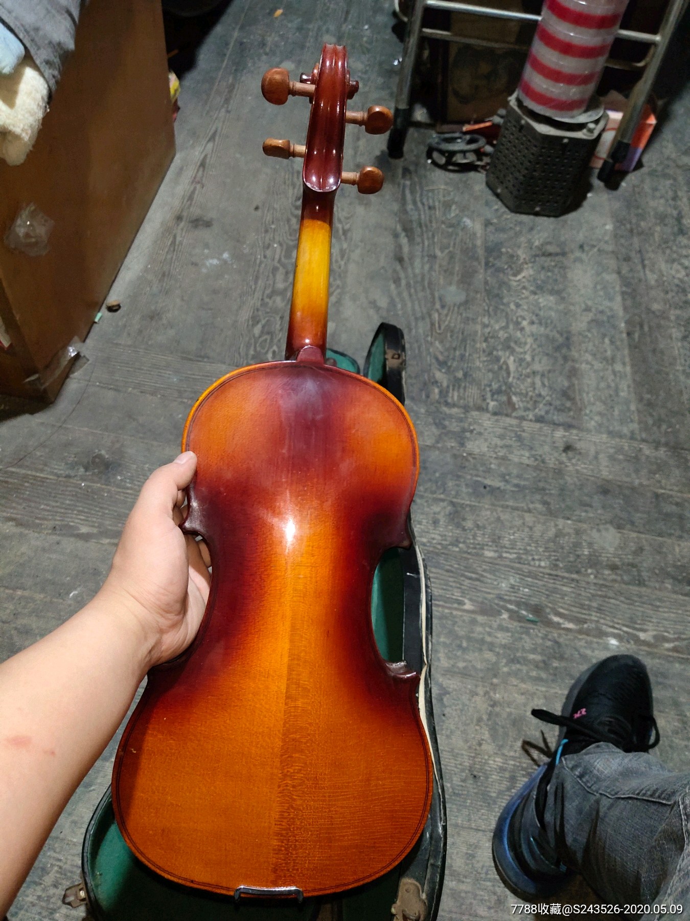 文革百灵牌小提琴