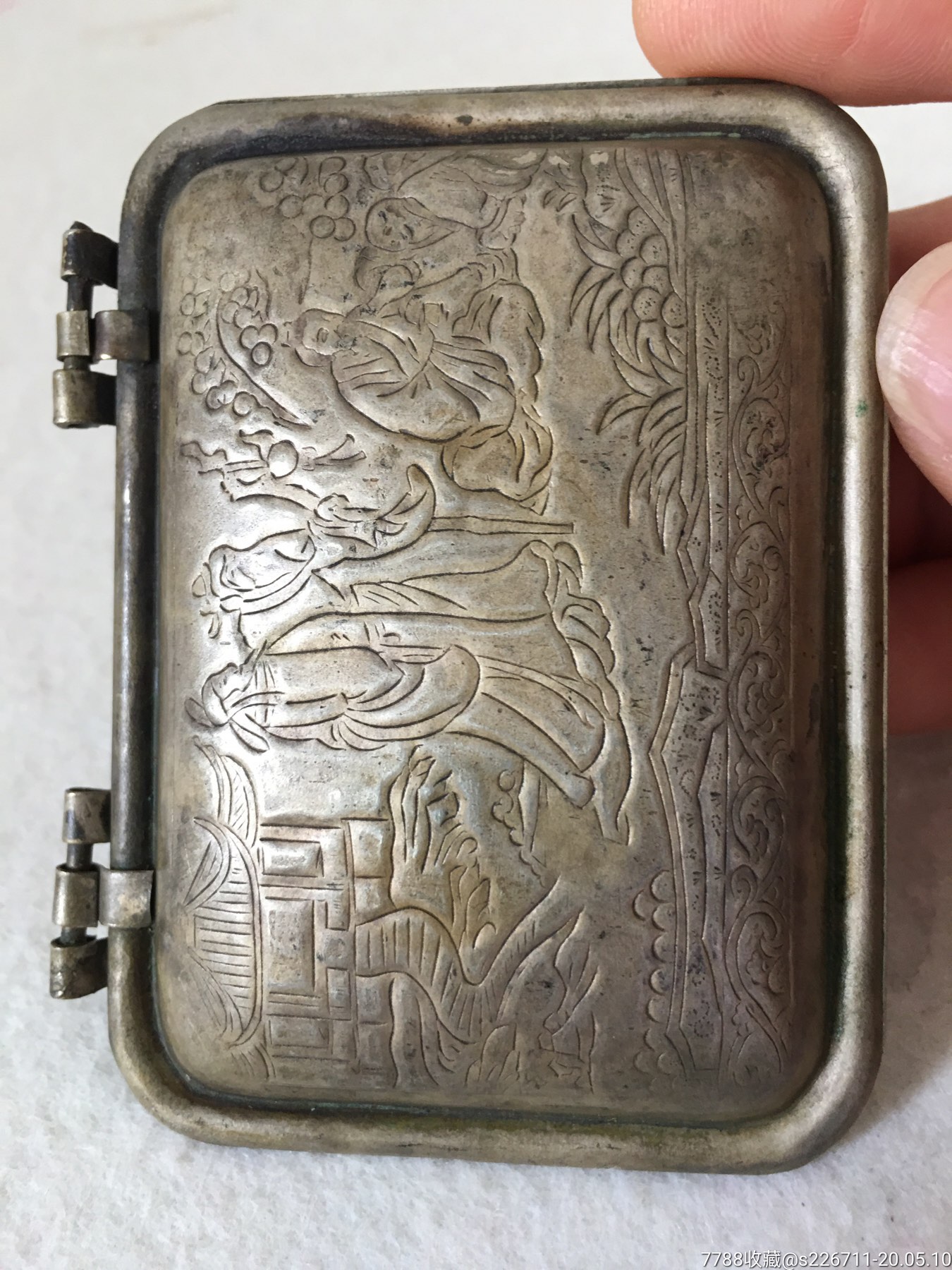 晚清民国银墨盒