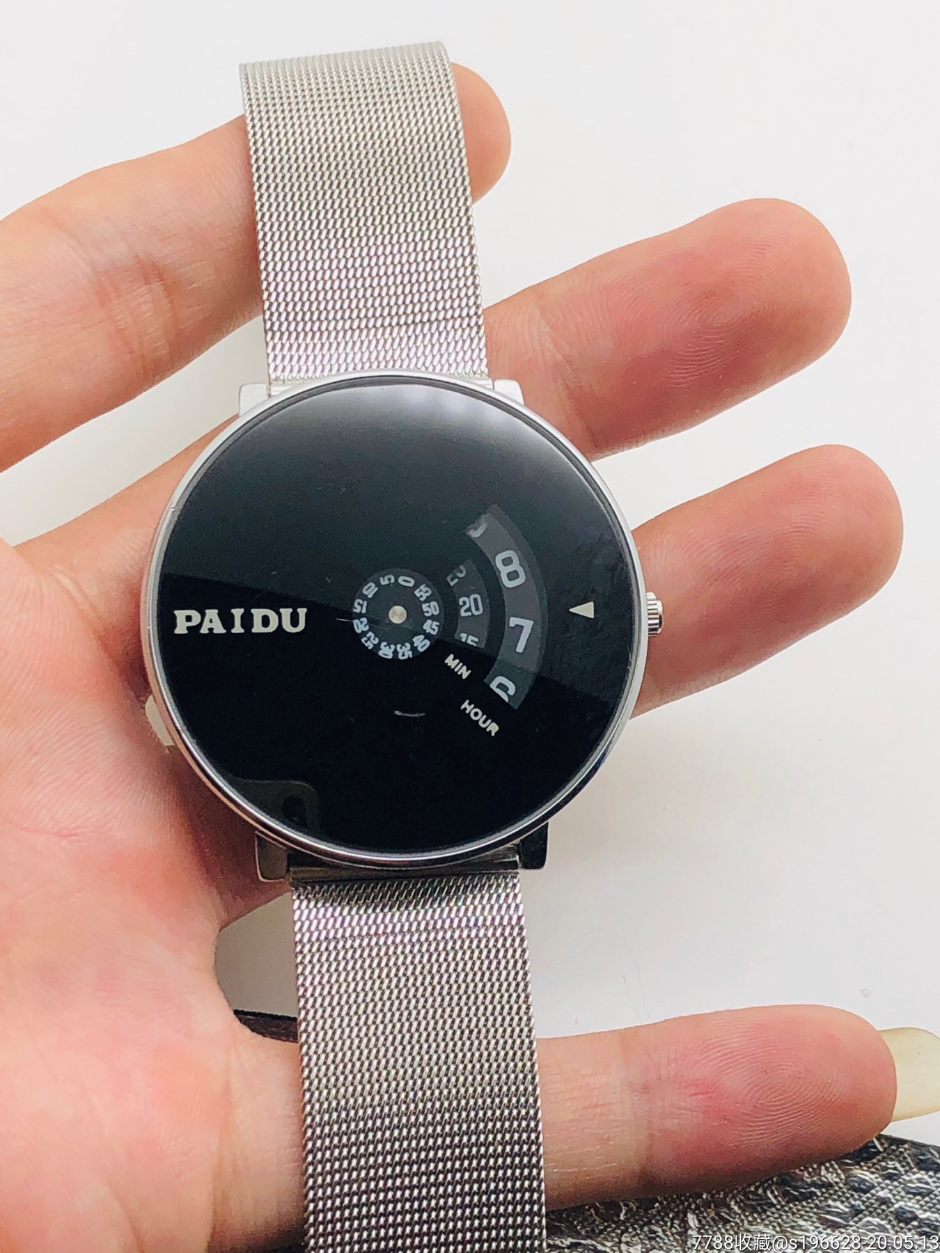 paidu跳字石英男表-手表/腕表-7788收藏__收藏热线
