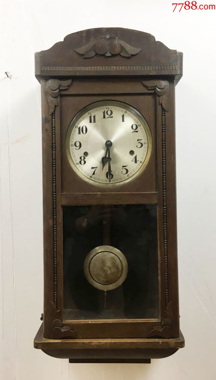 德国古董【八音】挂钟【78厘米】【疑心本店有托者请远离】