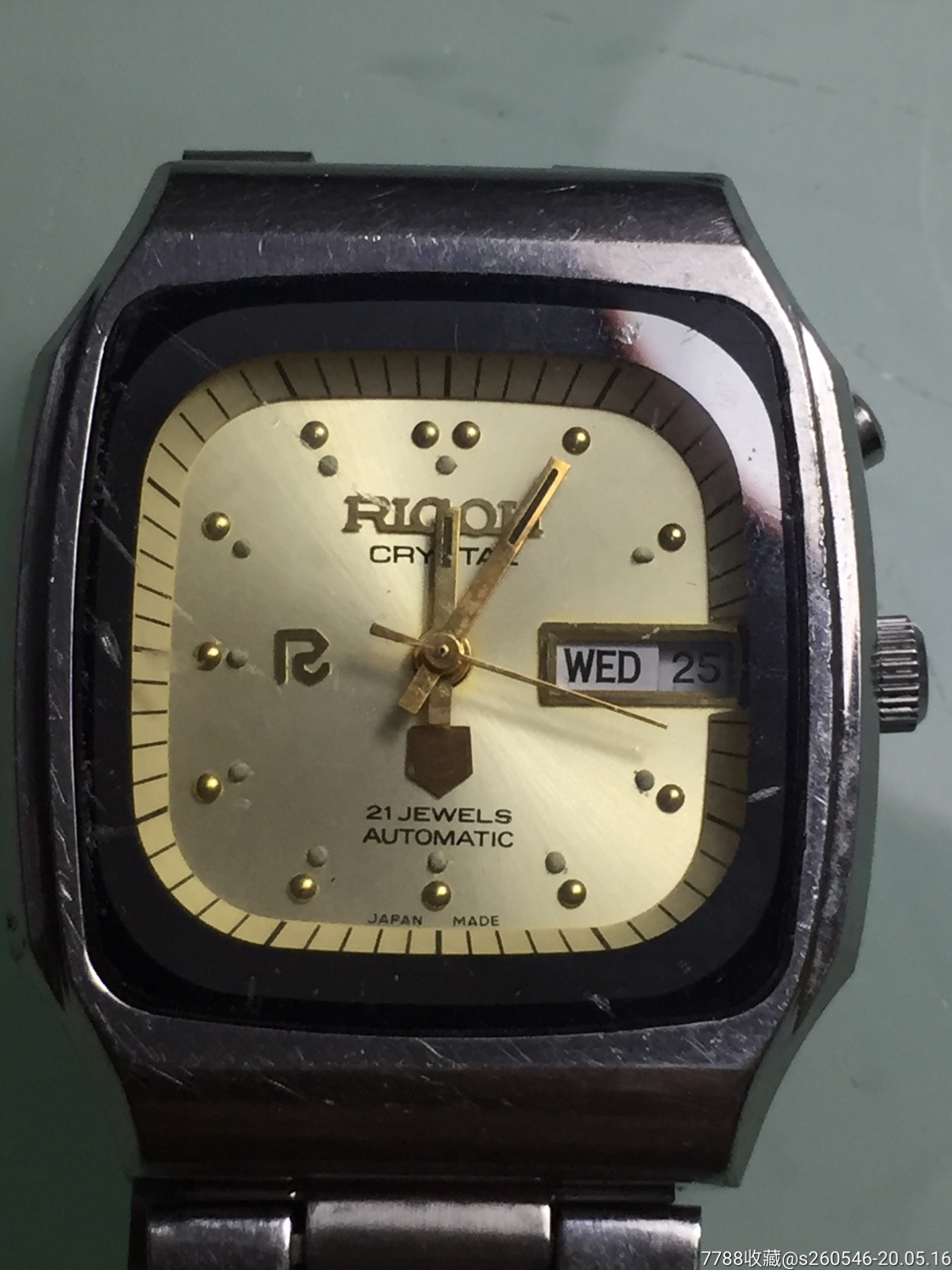 日本理光自动四方,相品好_手表/腕表_第1张