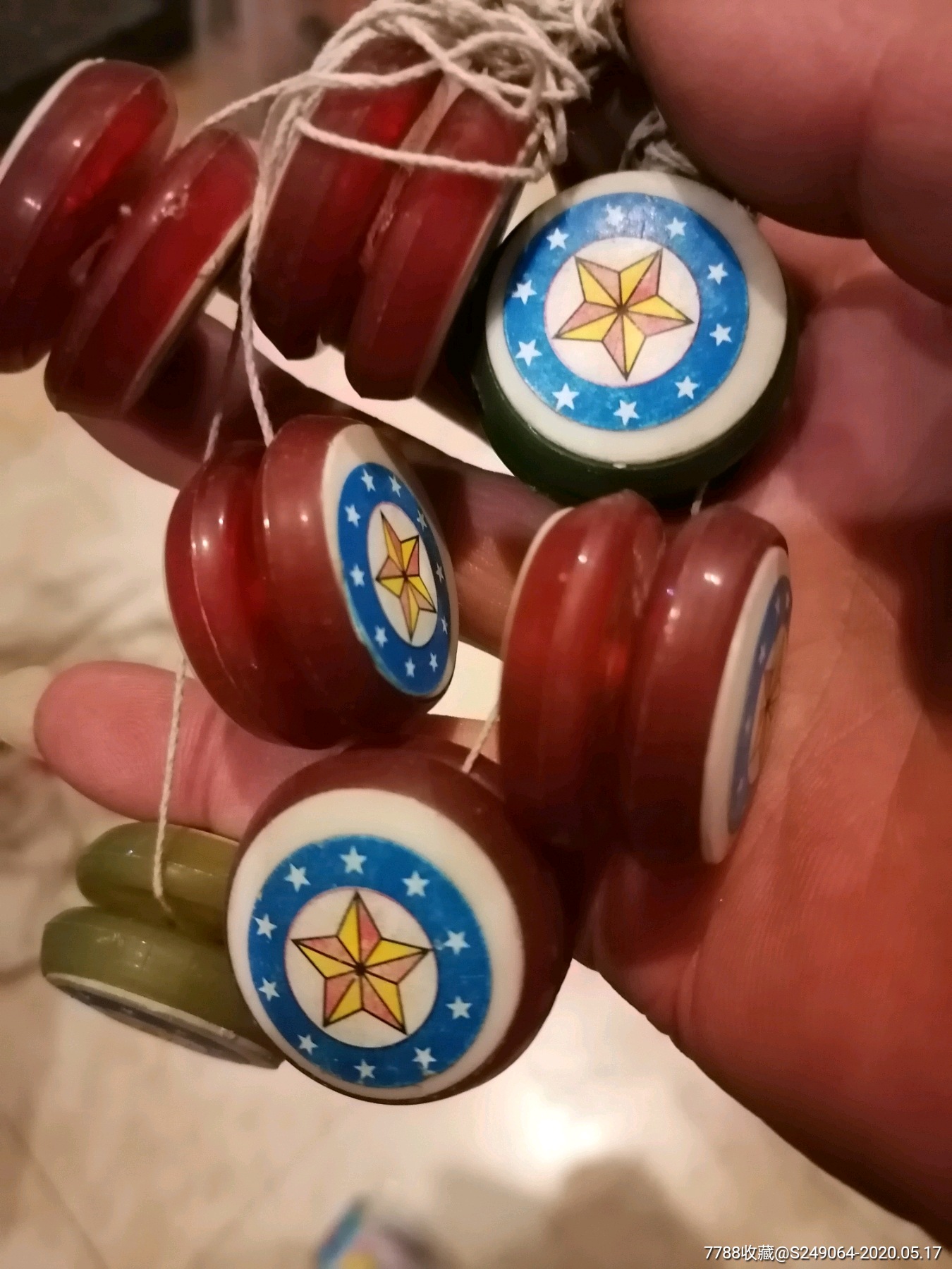 早期溜溜球,儿童电风扇,风扇的叶子有坏,图可见,都是满满的回忆