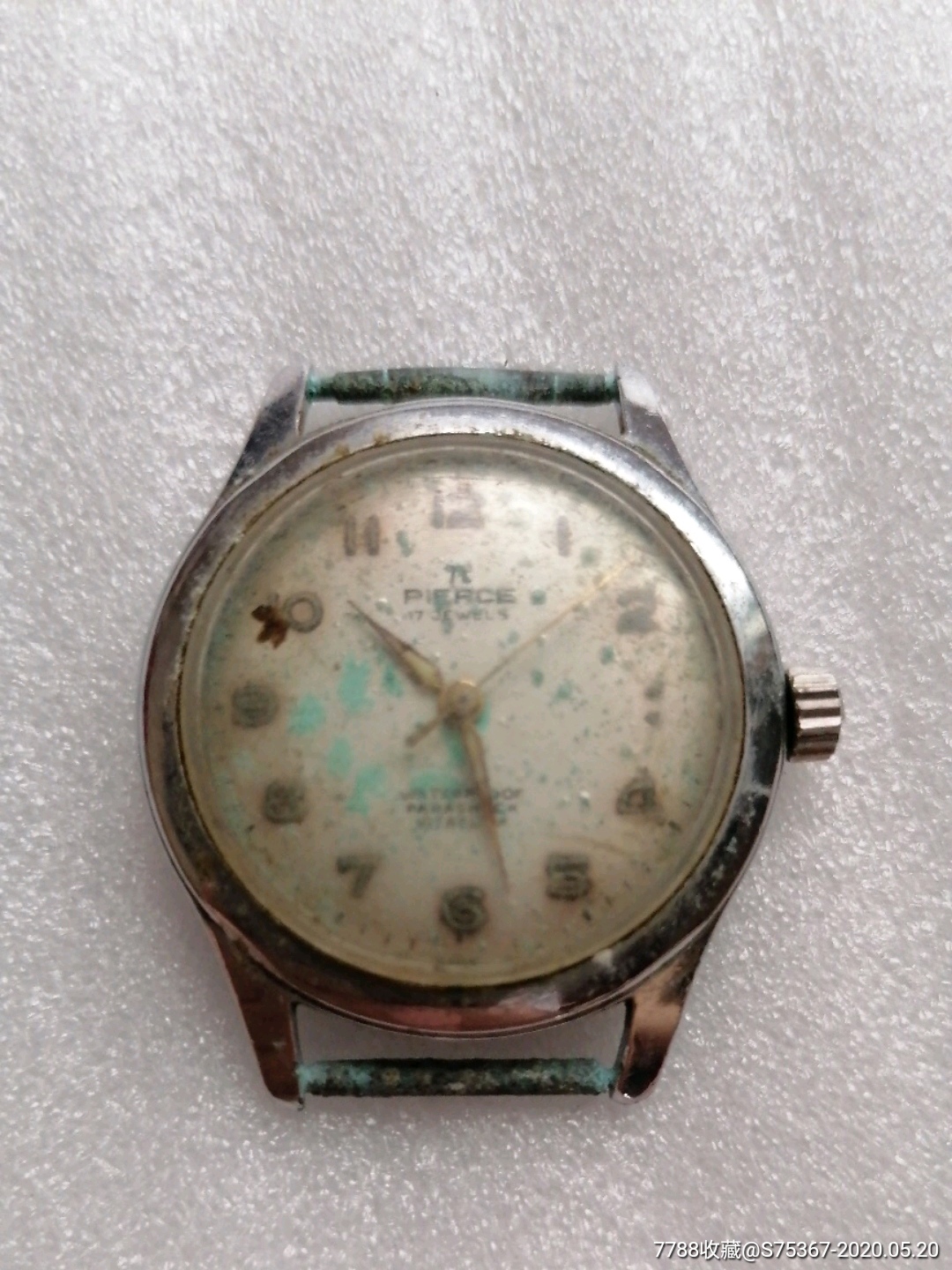 老式瑞士机械男式手表