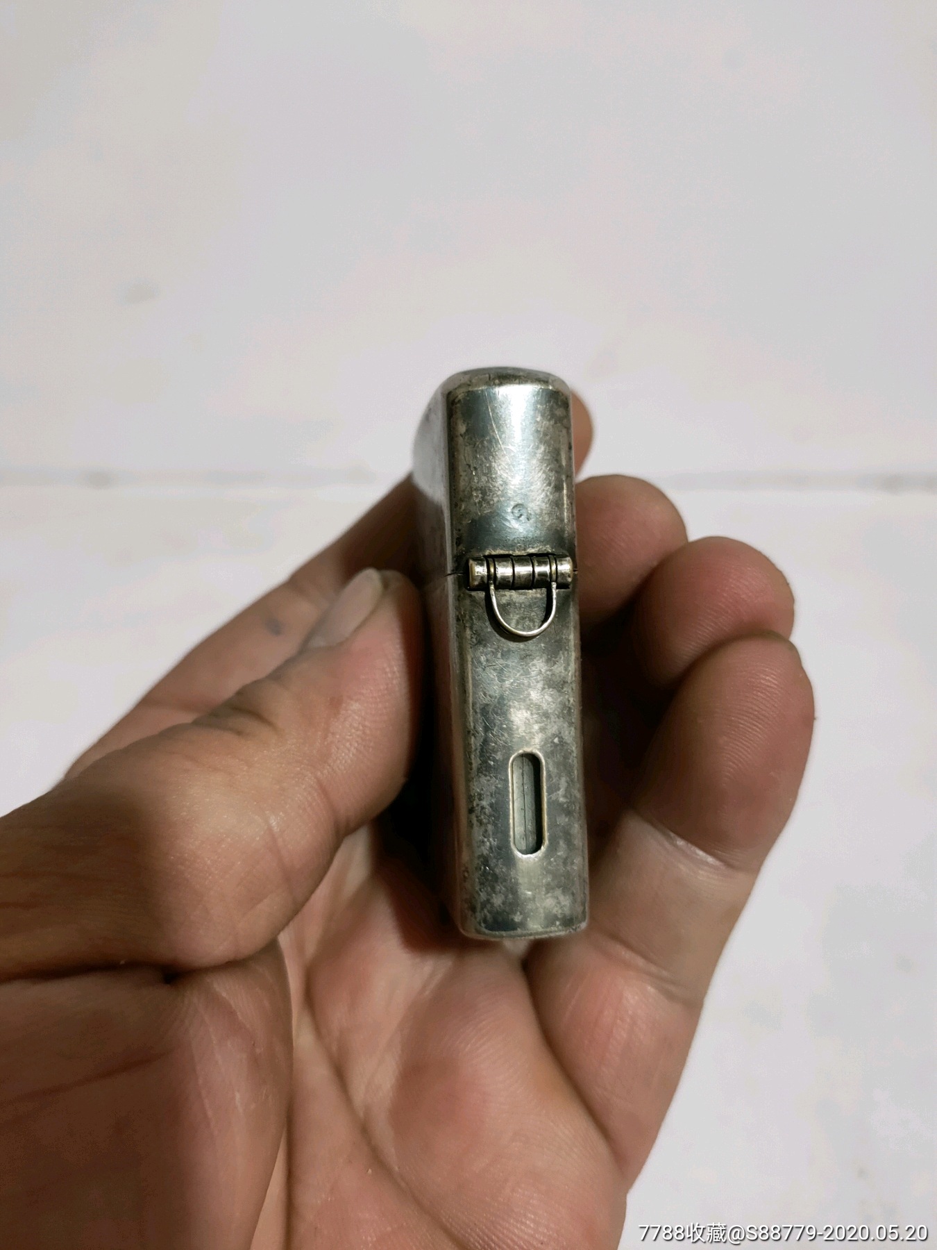 80年代左右银壳电子打火机
