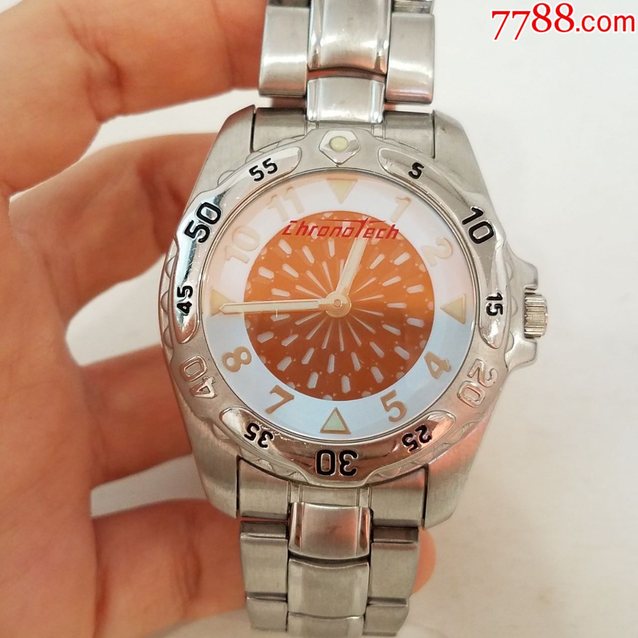 古莱特电子男表【独特一闪一闪表盘,十分有趣】【夜光漂亮】-手表