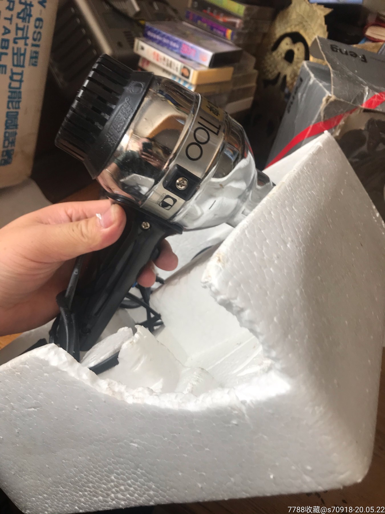 劲风牌-电吹风-带原装-正常使用.