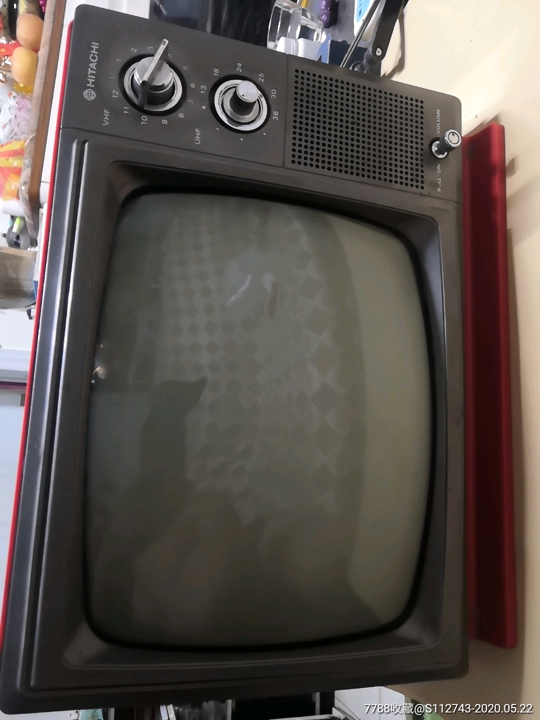 日立牌黑白电视机(正常使用)