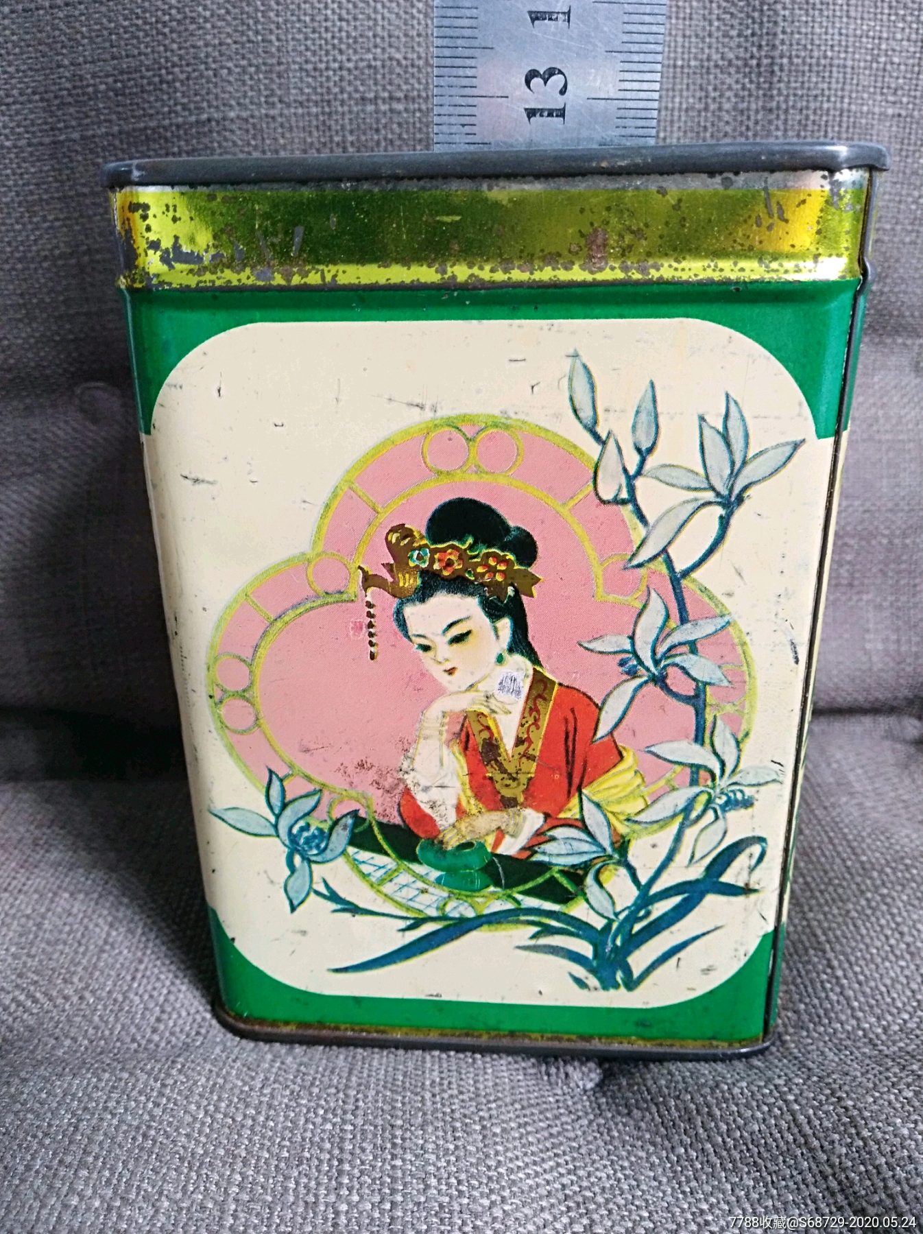 《红楼梦》人物茶盒