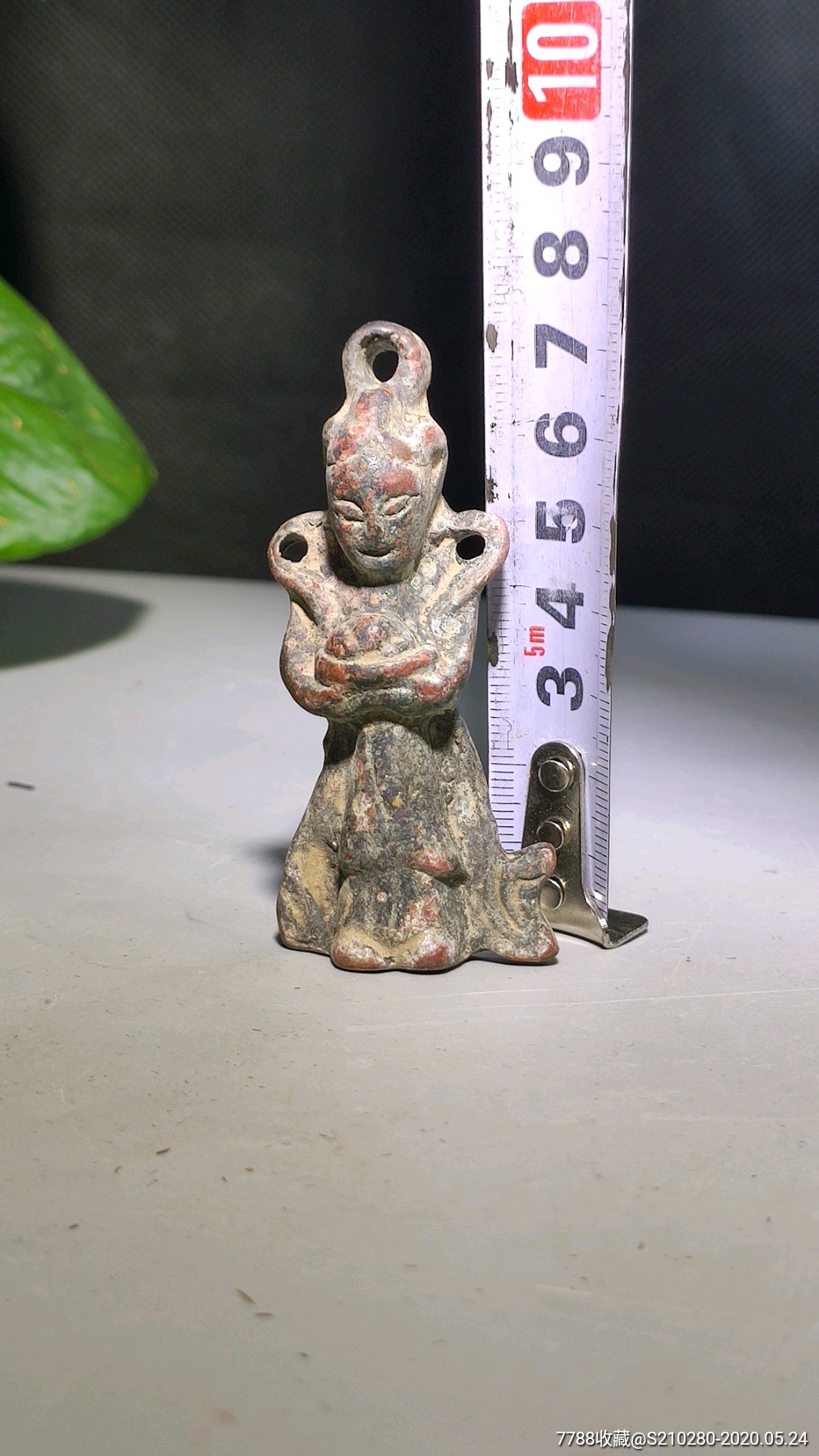 送财小铜人-铜像/铜佛像-7788铜器收藏