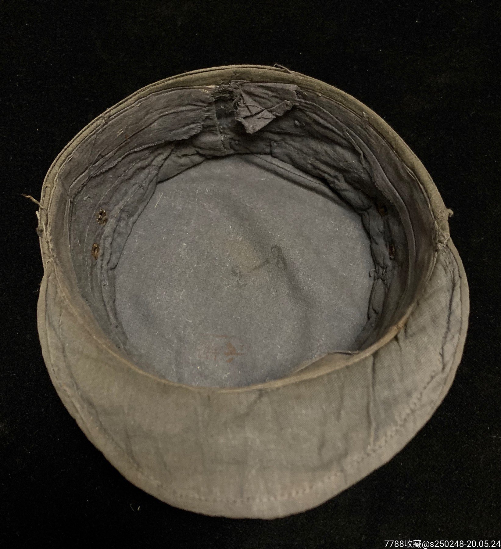 新四军军帽～(博物馆级)-帽子-7788收藏__收藏热线