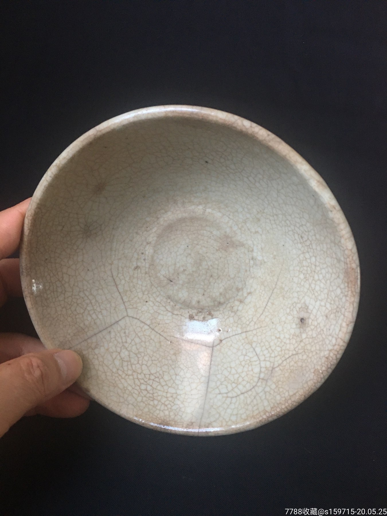 元末明初哥釉青花碗-青花瓷-7788青花瓷收藏
