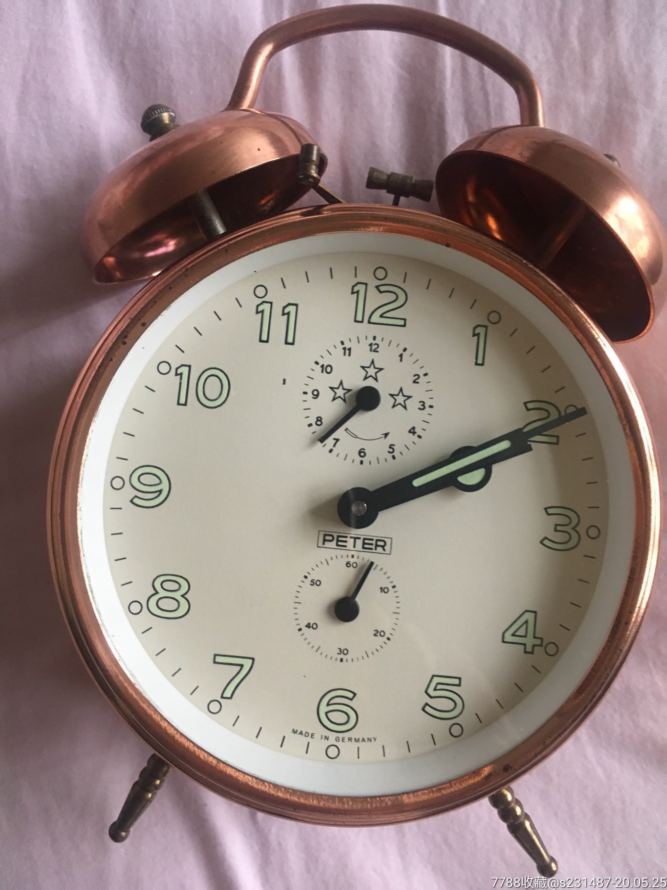peter德国机械闹钟
