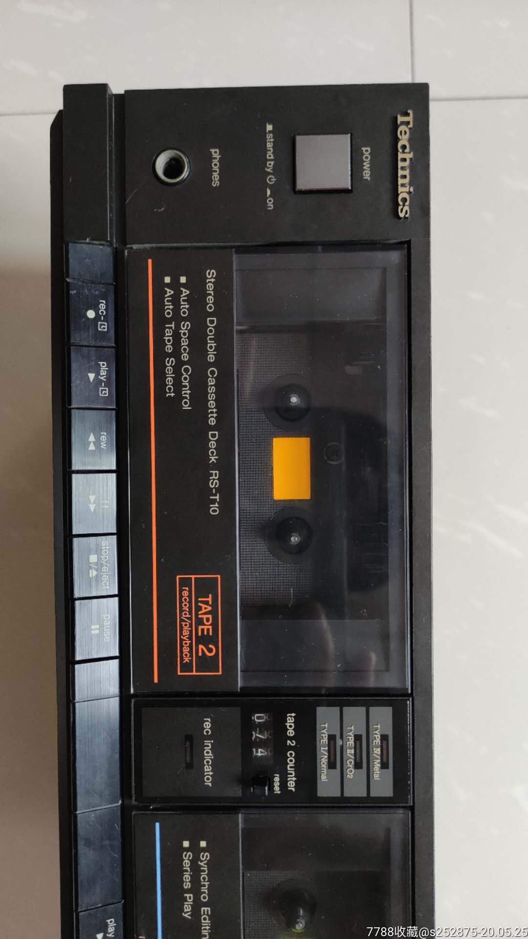 松下t标磁带卡座录音机