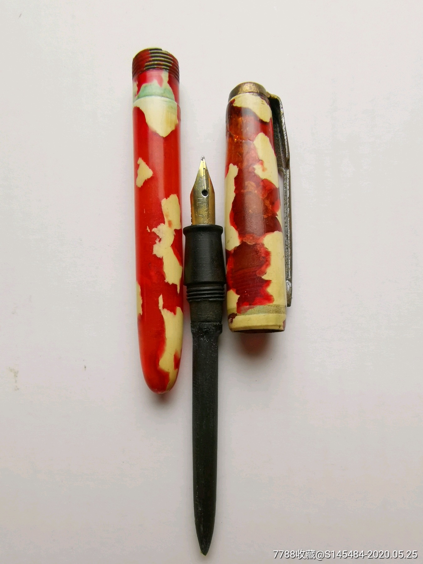 民国老钢笔三只大东铱金光-钢笔-7788旧货商城