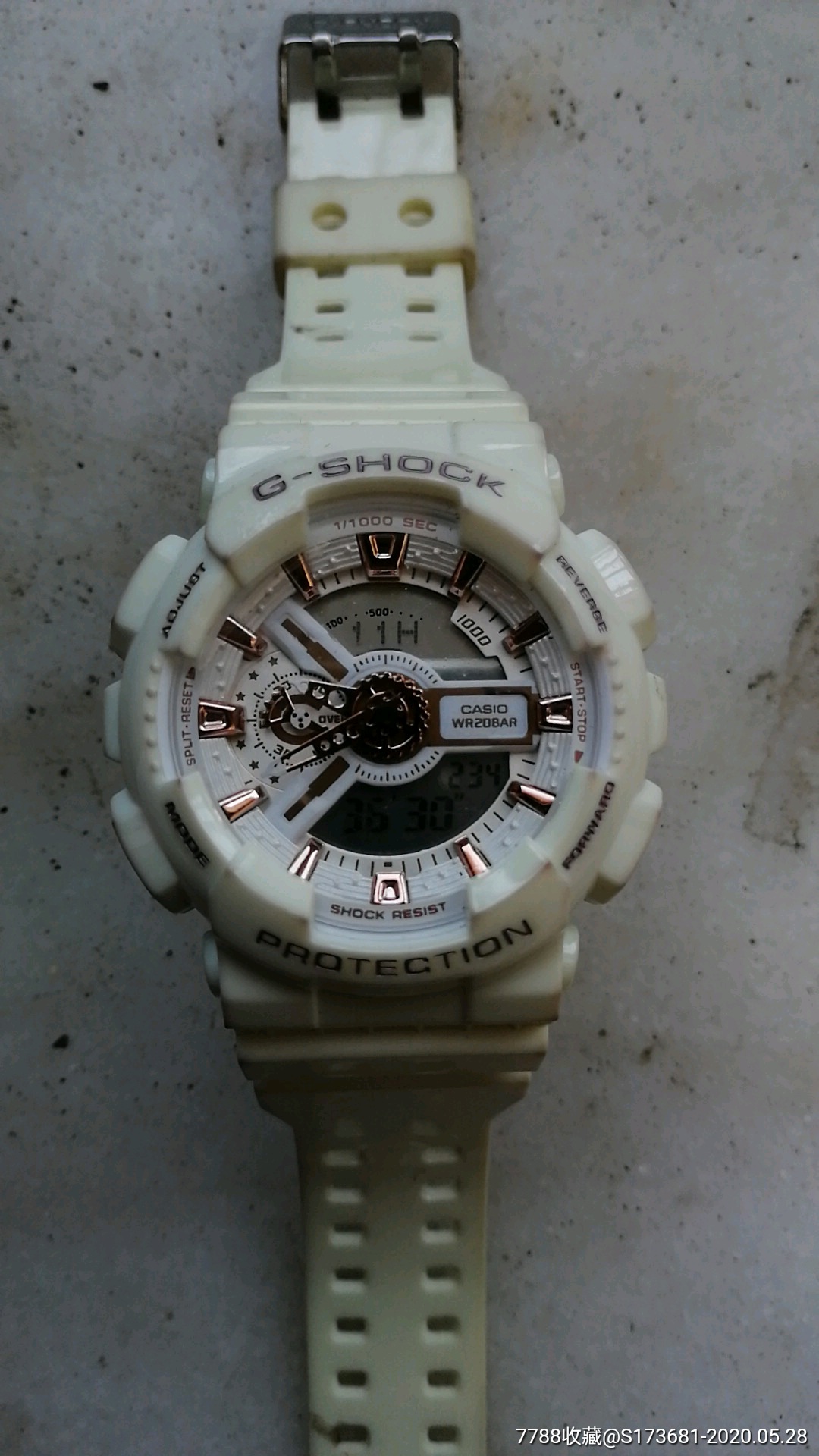 卡西欧名表白玫瑰