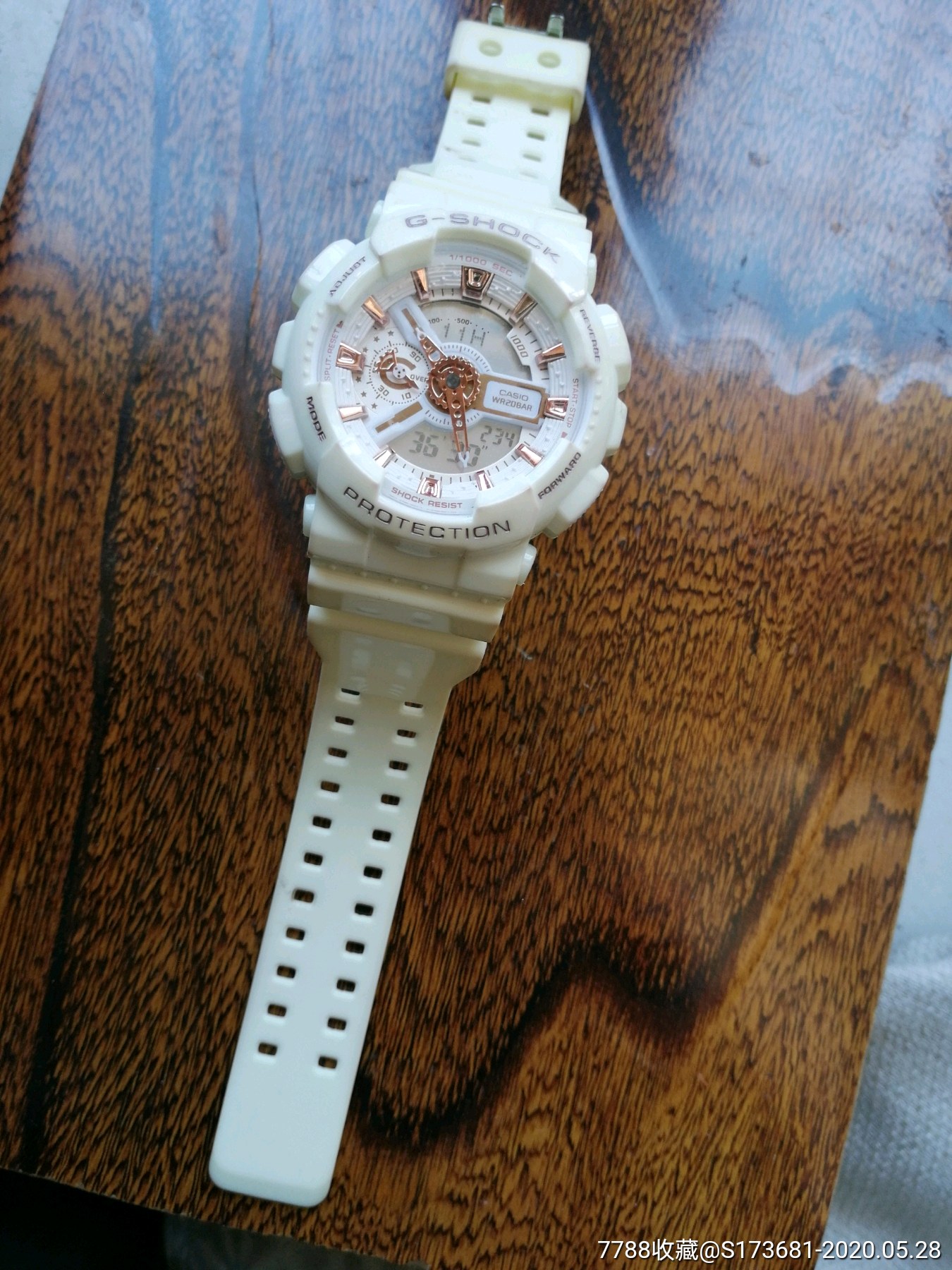 卡西欧名表白玫瑰-手表/腕表-7788旧货商城