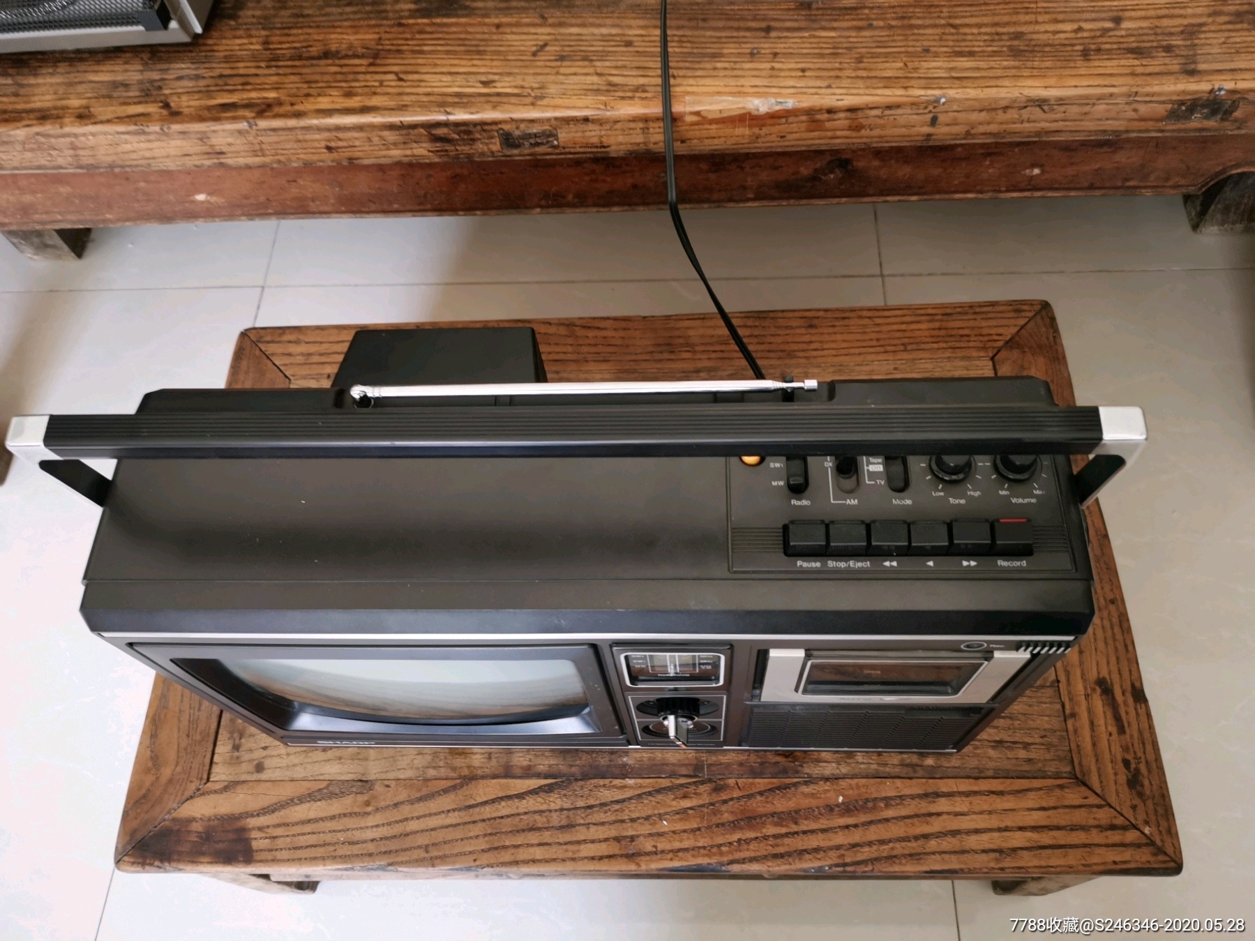 夏普电视收录机