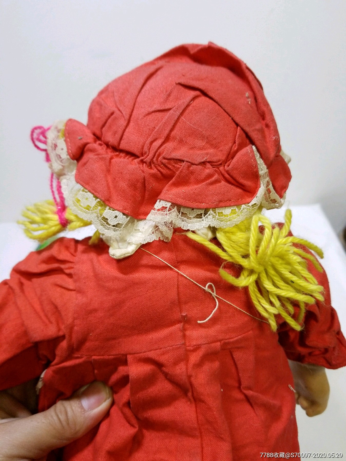 老胶皮娃娃,儿童游戏玩具布娃娃,非铁皮,怀旧老物件收藏