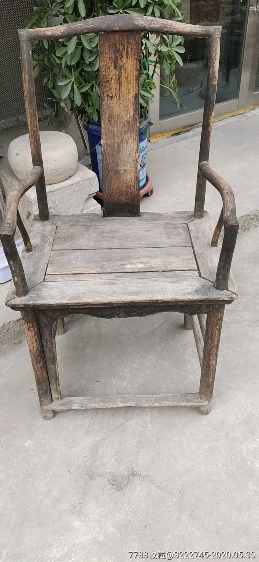 早期的一个老椅子