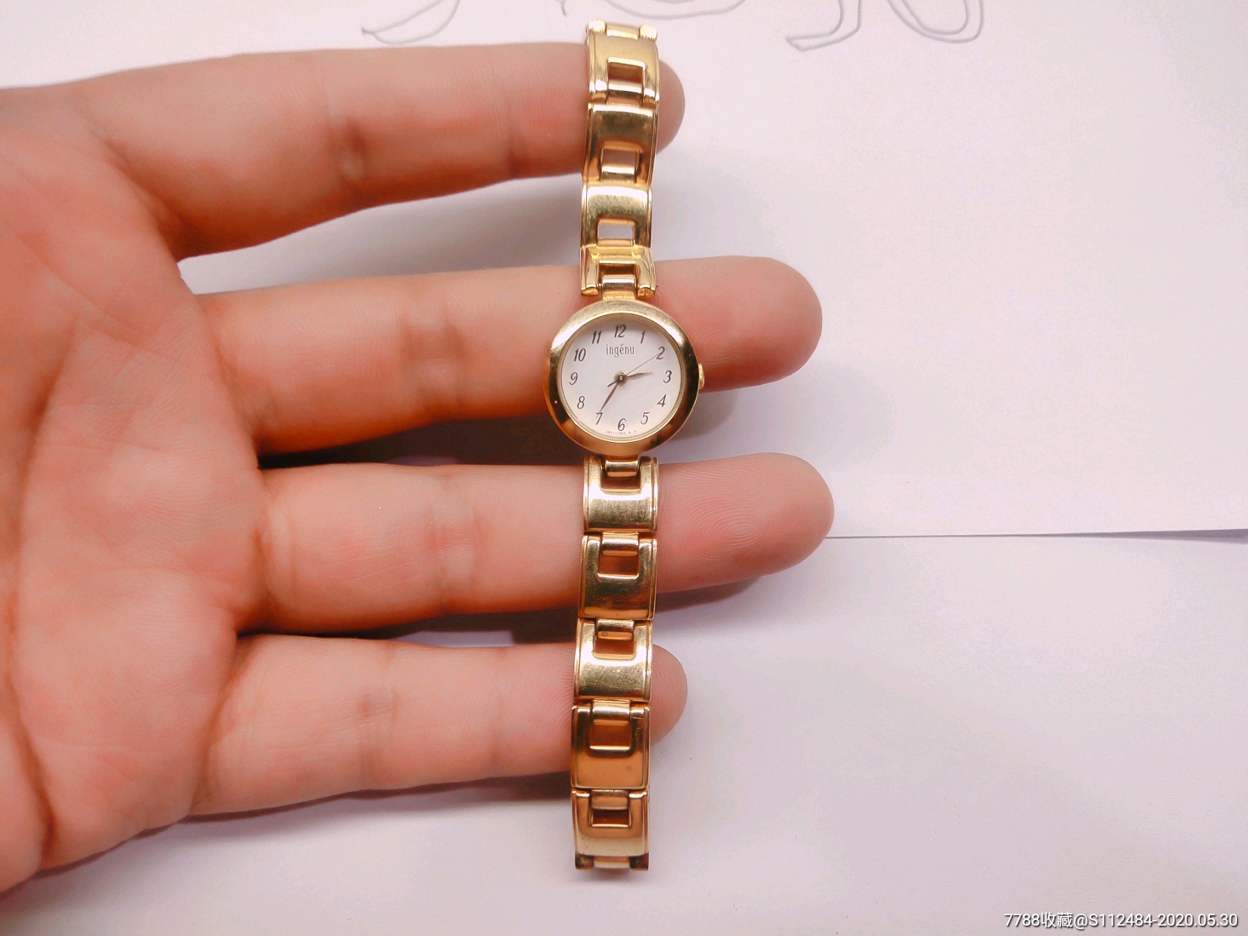 美品alba漂亮女士经典石英腕表,手表/腕表_第2张