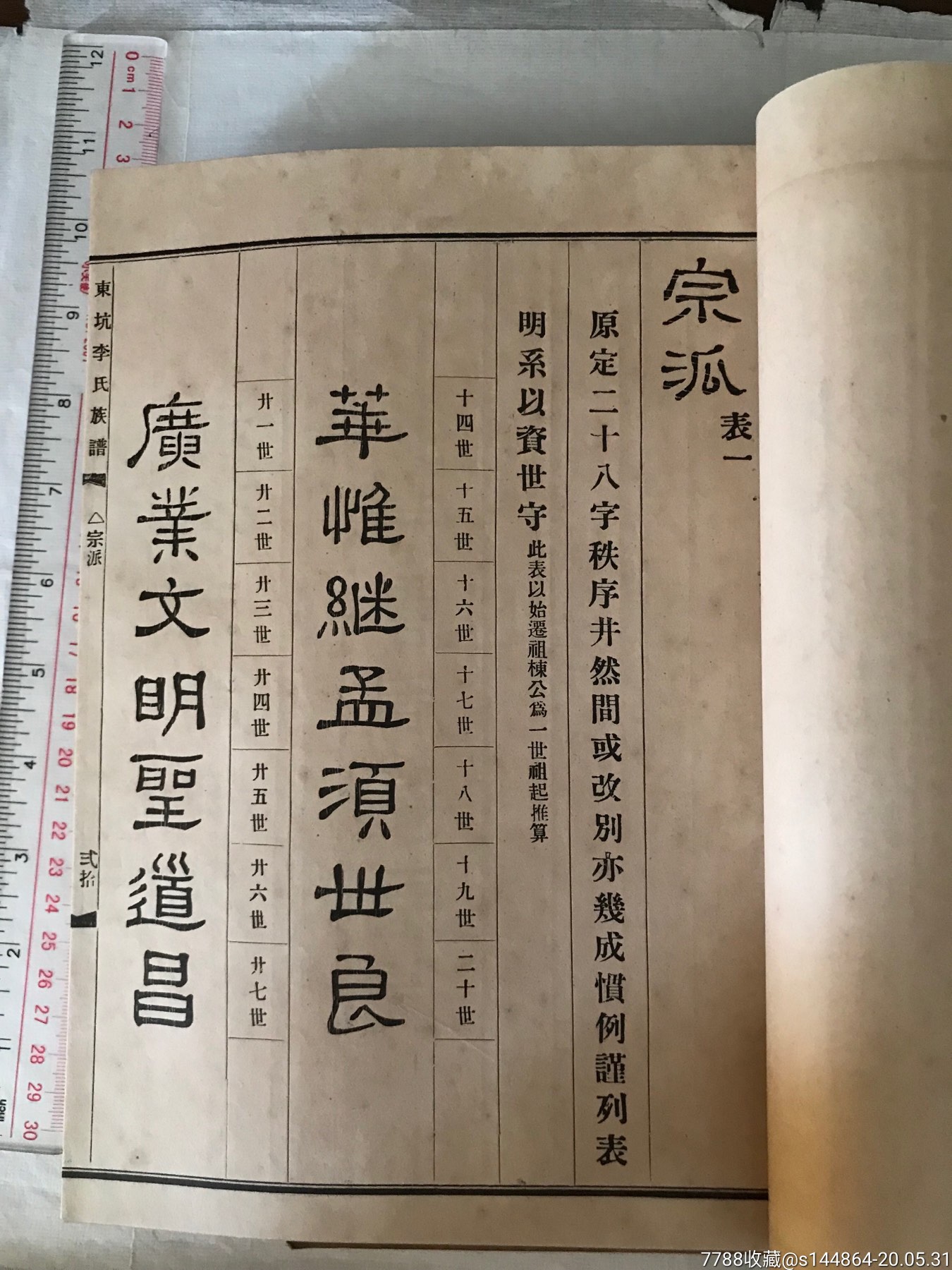 廣東臺山《東坑李氏族譜》三冊全,收錄李煜堂,李自重,李星衢等名人