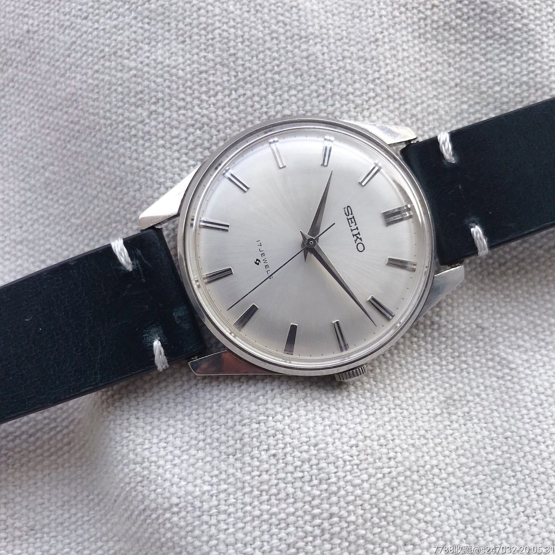 日本精工大脸猫66-0010手卷古董机械表_手表/腕表_第1张