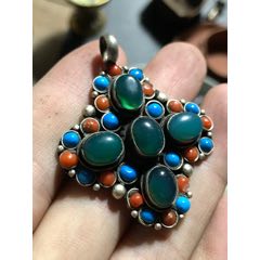 老手工宝石挂件，工艺好，品相完整！(au23253446)_许安的杂货铺