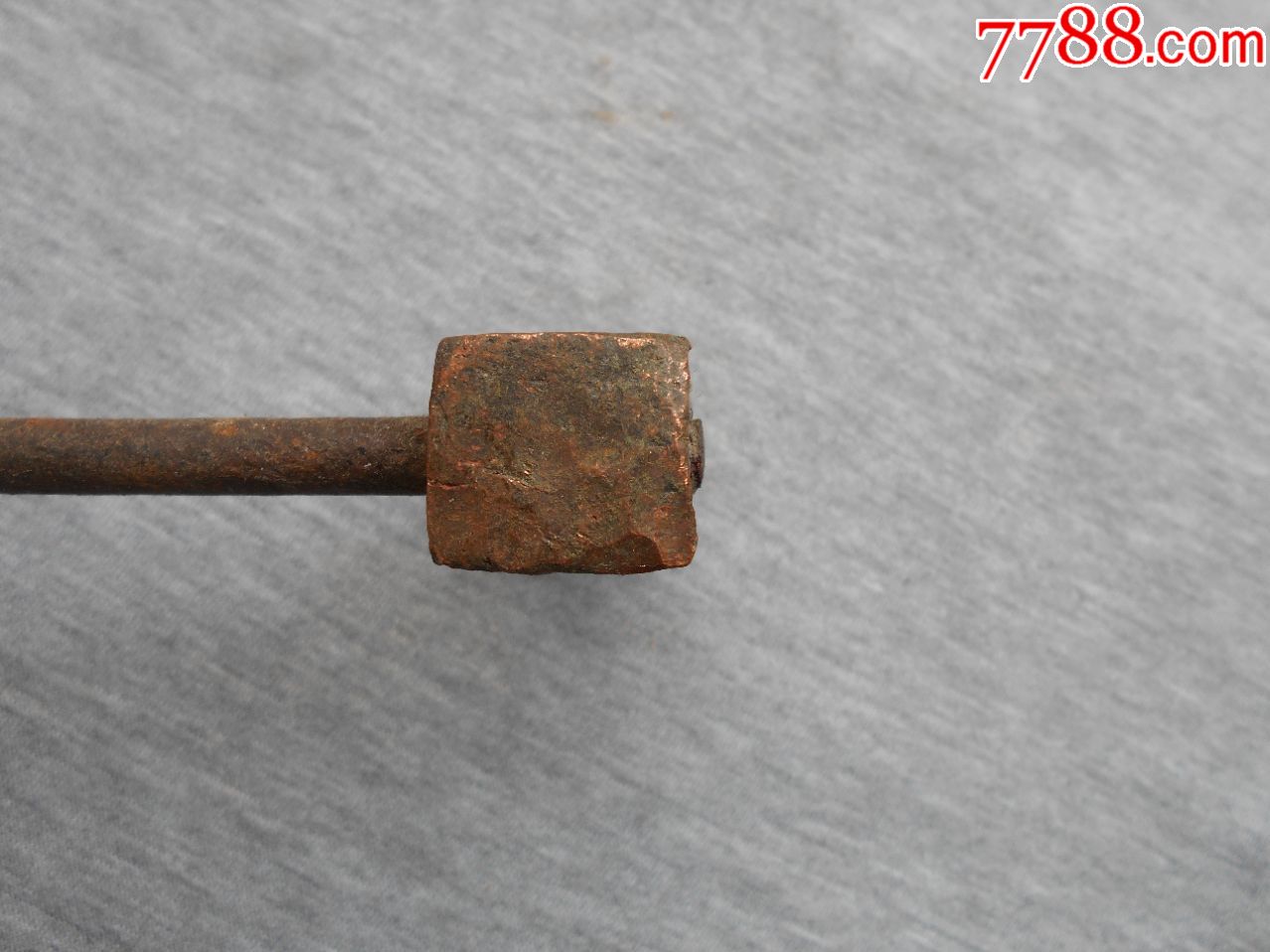 早期【紫铜头】火烙铁【沉重】