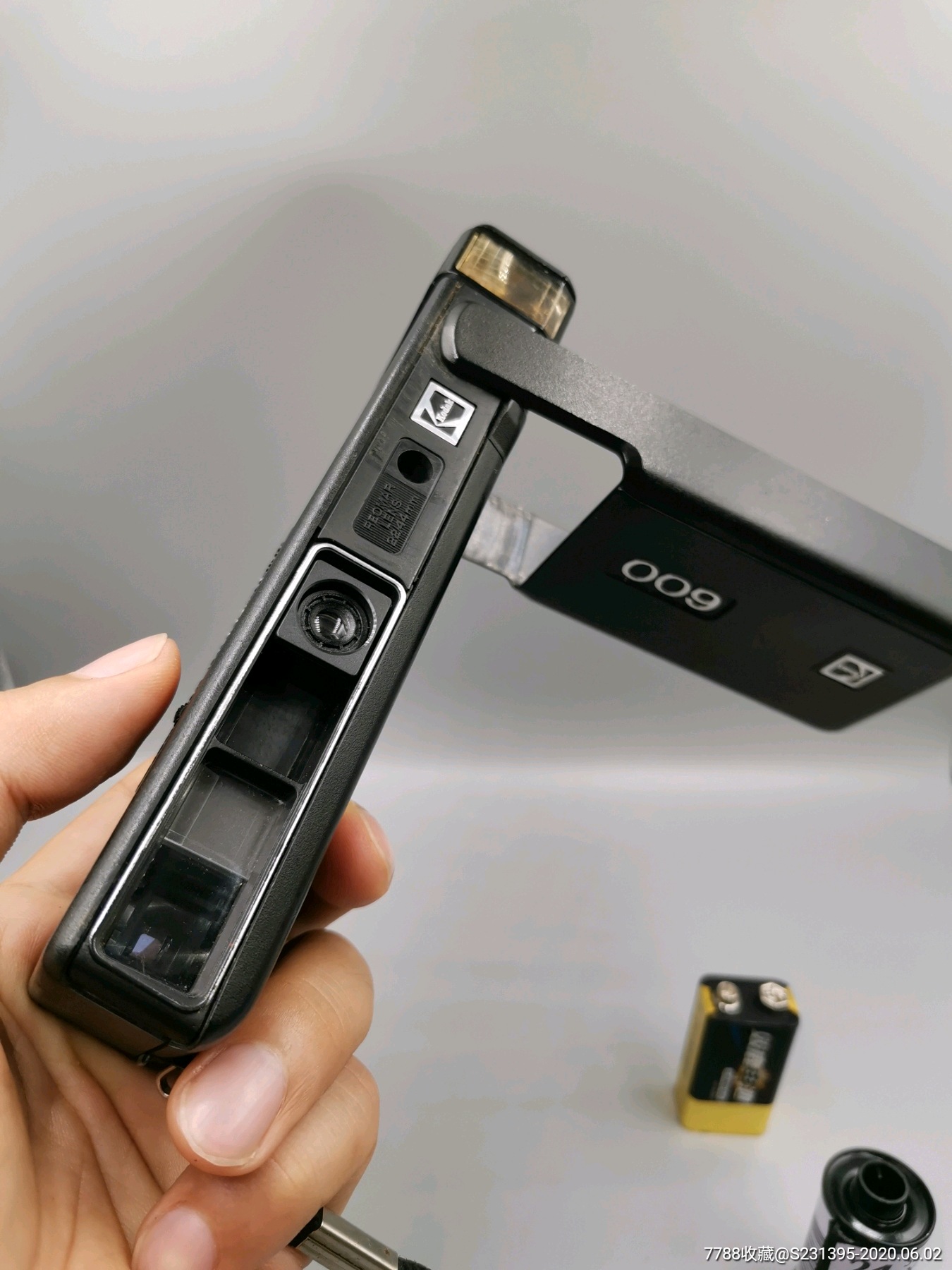 柯达翻盖罕见600型老相机收藏拍卖