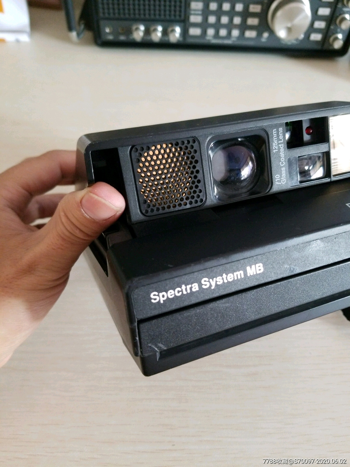 宝丽来一次成像相机mb,英国产,拍立得,老照片老相片拍照相机,收藏摆设