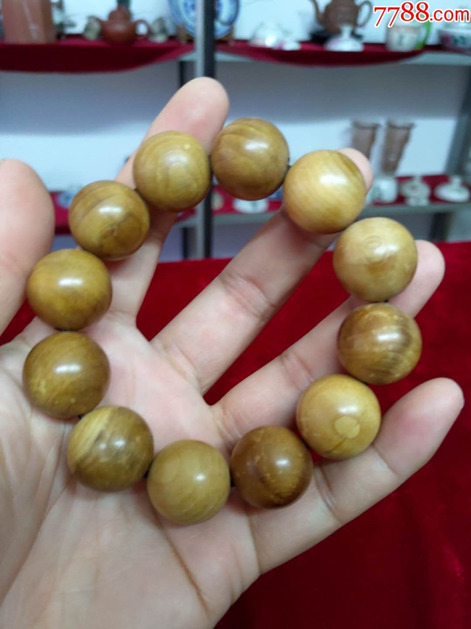 一串柏木手串