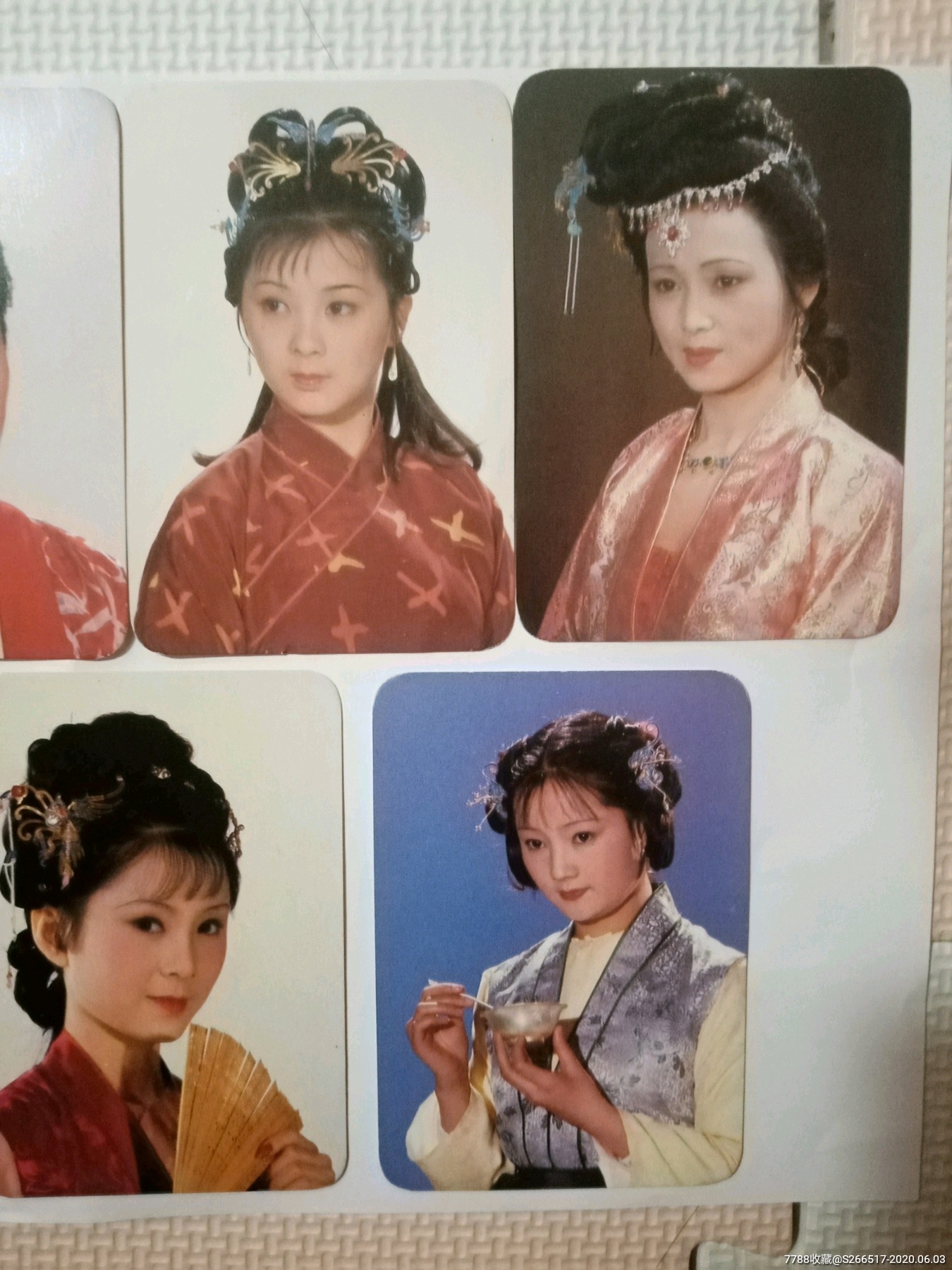 87年红楼梦人物剧照年历卡