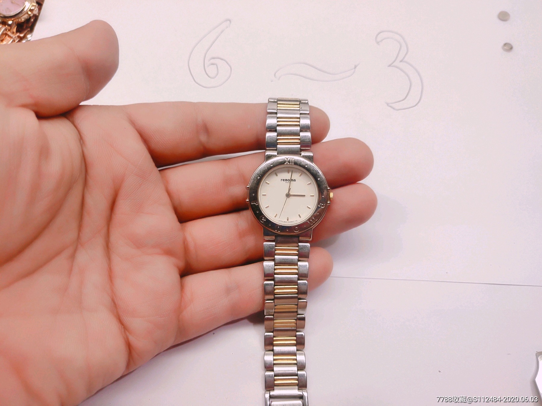 好品renoma漂亮男士石英腕表