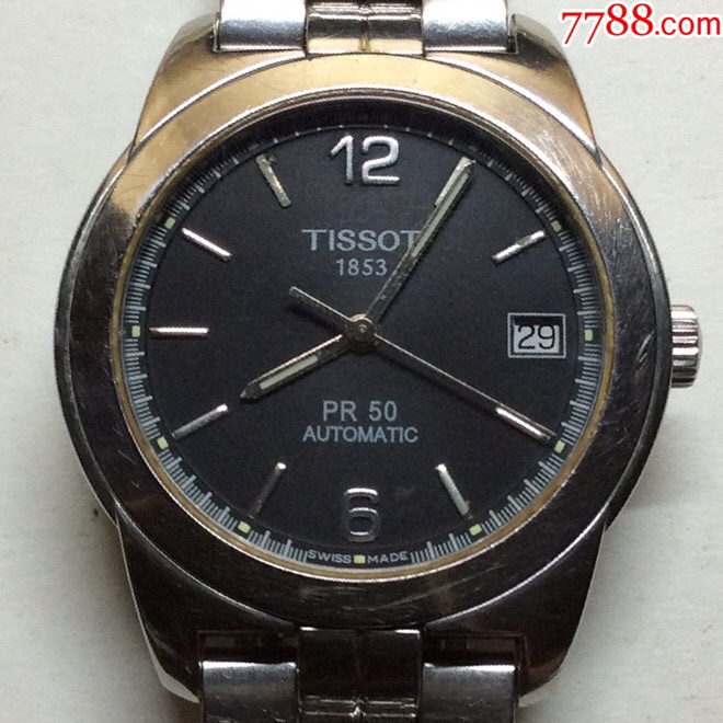 天梭tissot自动机械男表(2824-2)v8机芯-手表/腕表-7788收藏__收藏