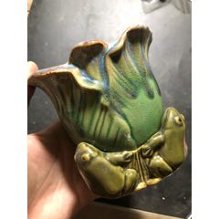 老瓷器花盆，工艺好，品相完整！(au23283638)_许安的杂货铺