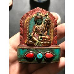 藏传佛像，工艺好，品相完整！(au23294290)_许安的杂货铺