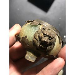 铜包老玉件，工艺好，品相见图！(au23294503)_许安的杂货铺