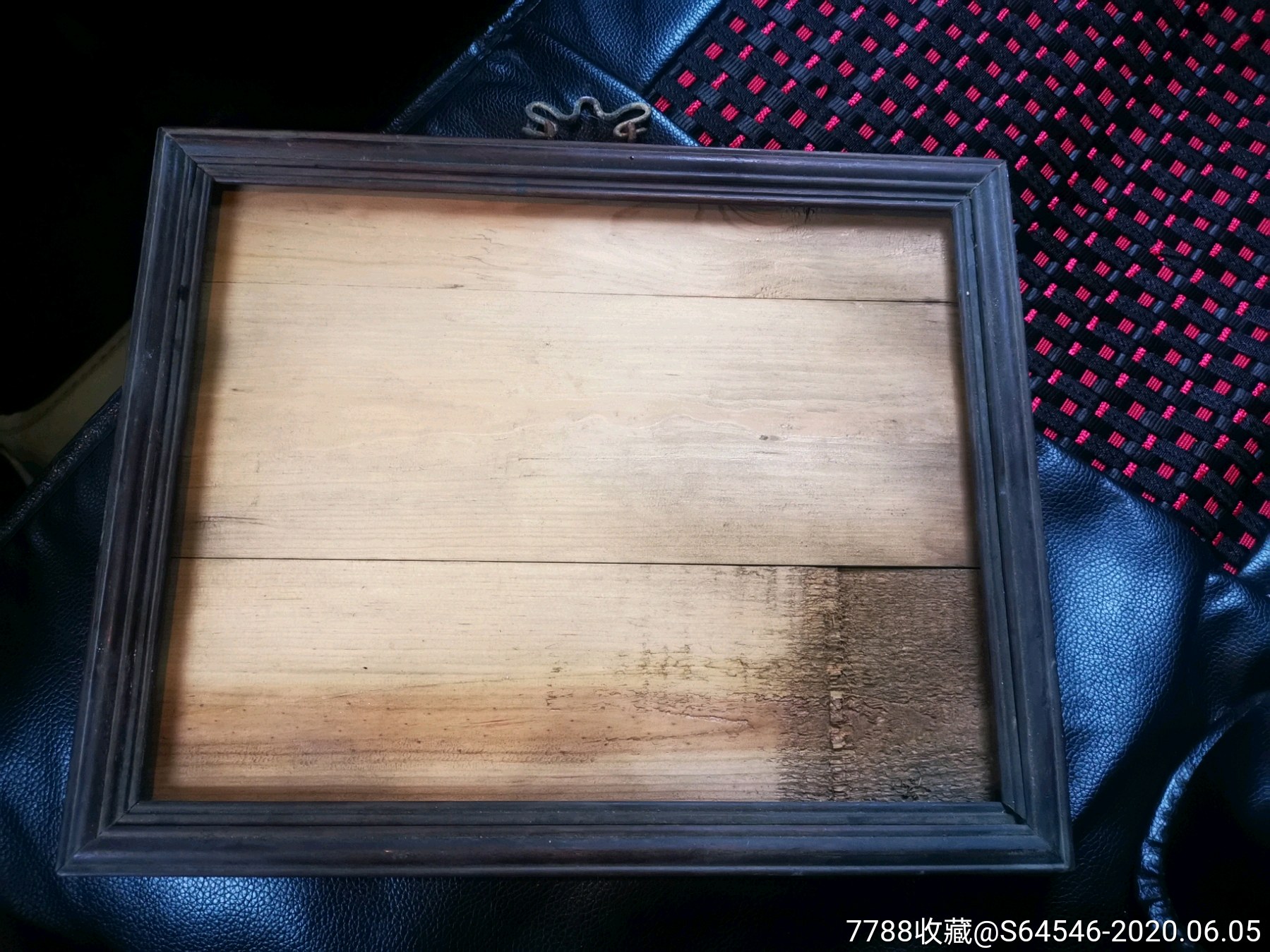 民国香红木画框