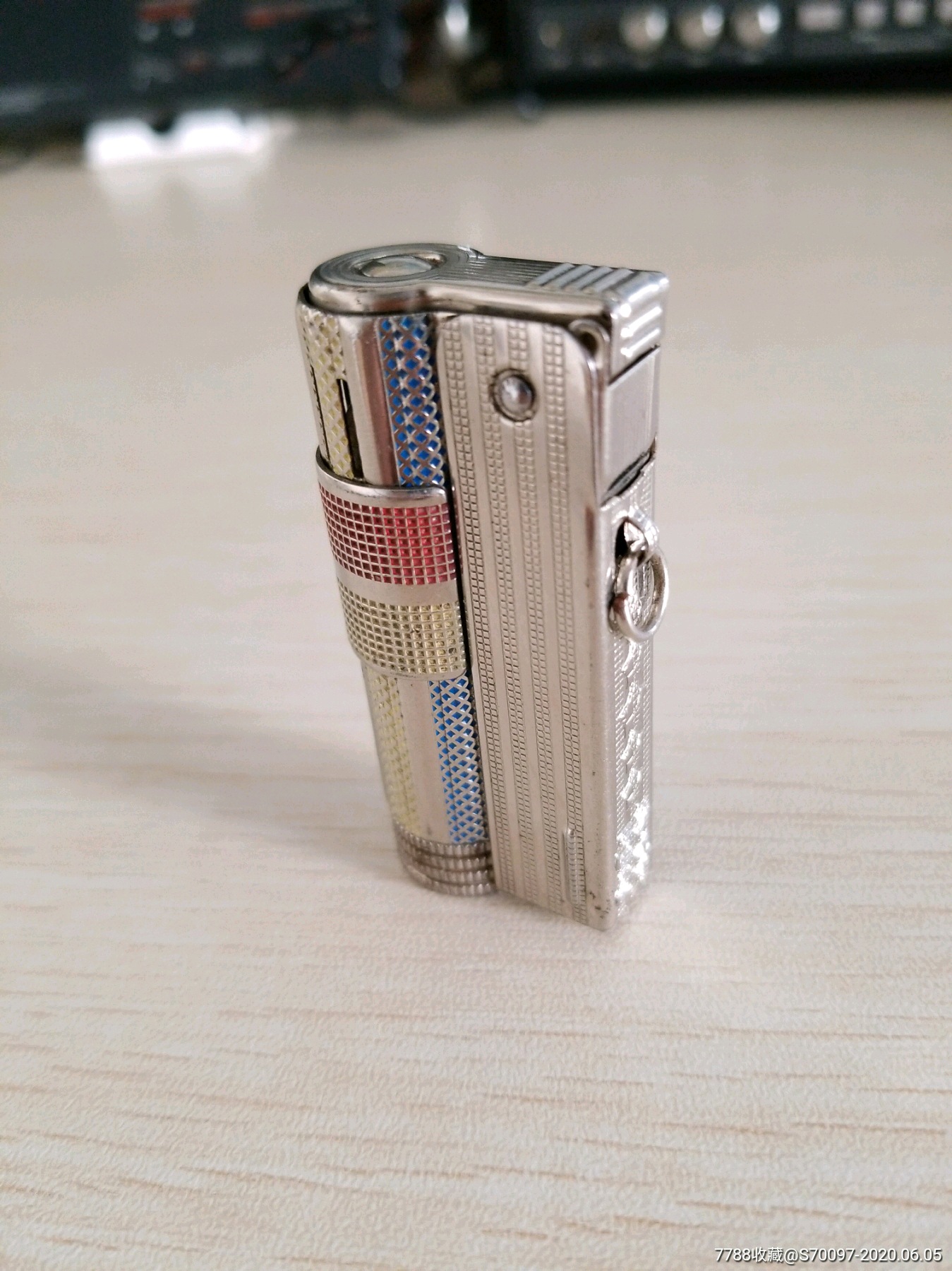 imco奥地利产彩版爱酷6700带音哥文字,五星打火机,能打火,正品