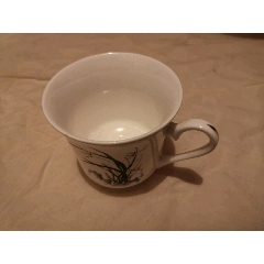 白底墨兰茶杯(au23300425)_加一点