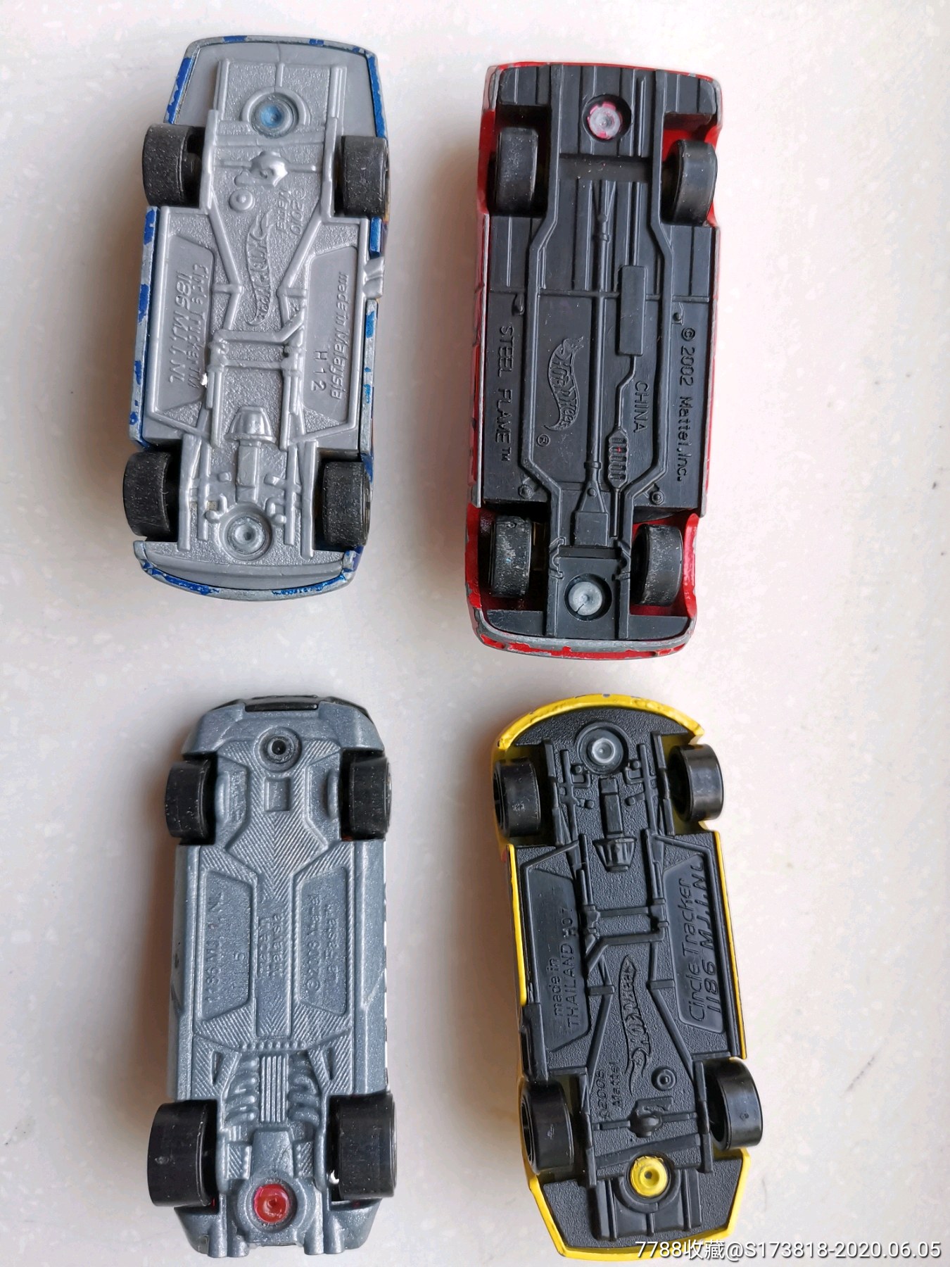 四个风火轮合金车