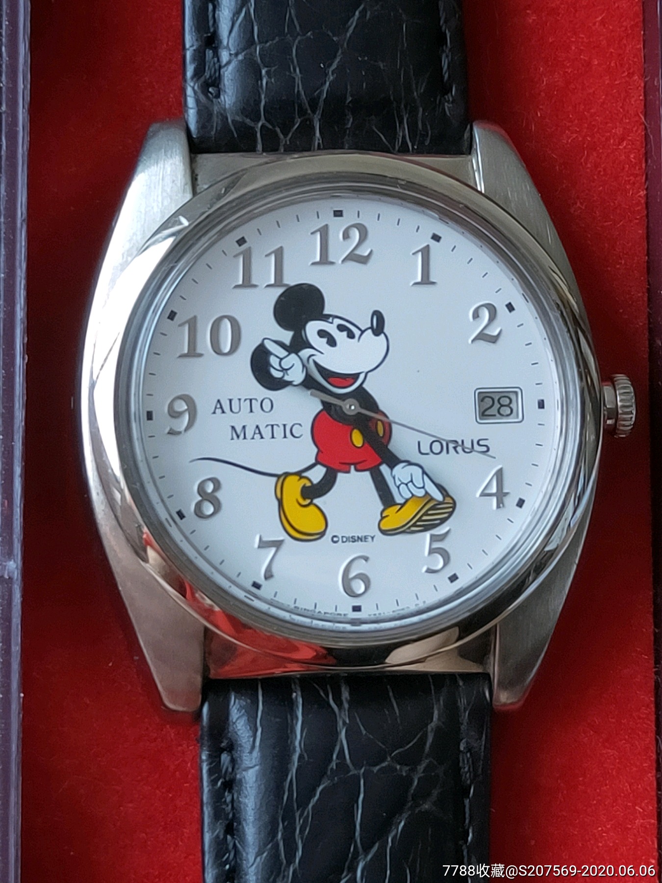 精工迪士尼全自动(日历)机械表-手表/腕表-7788旧货商城