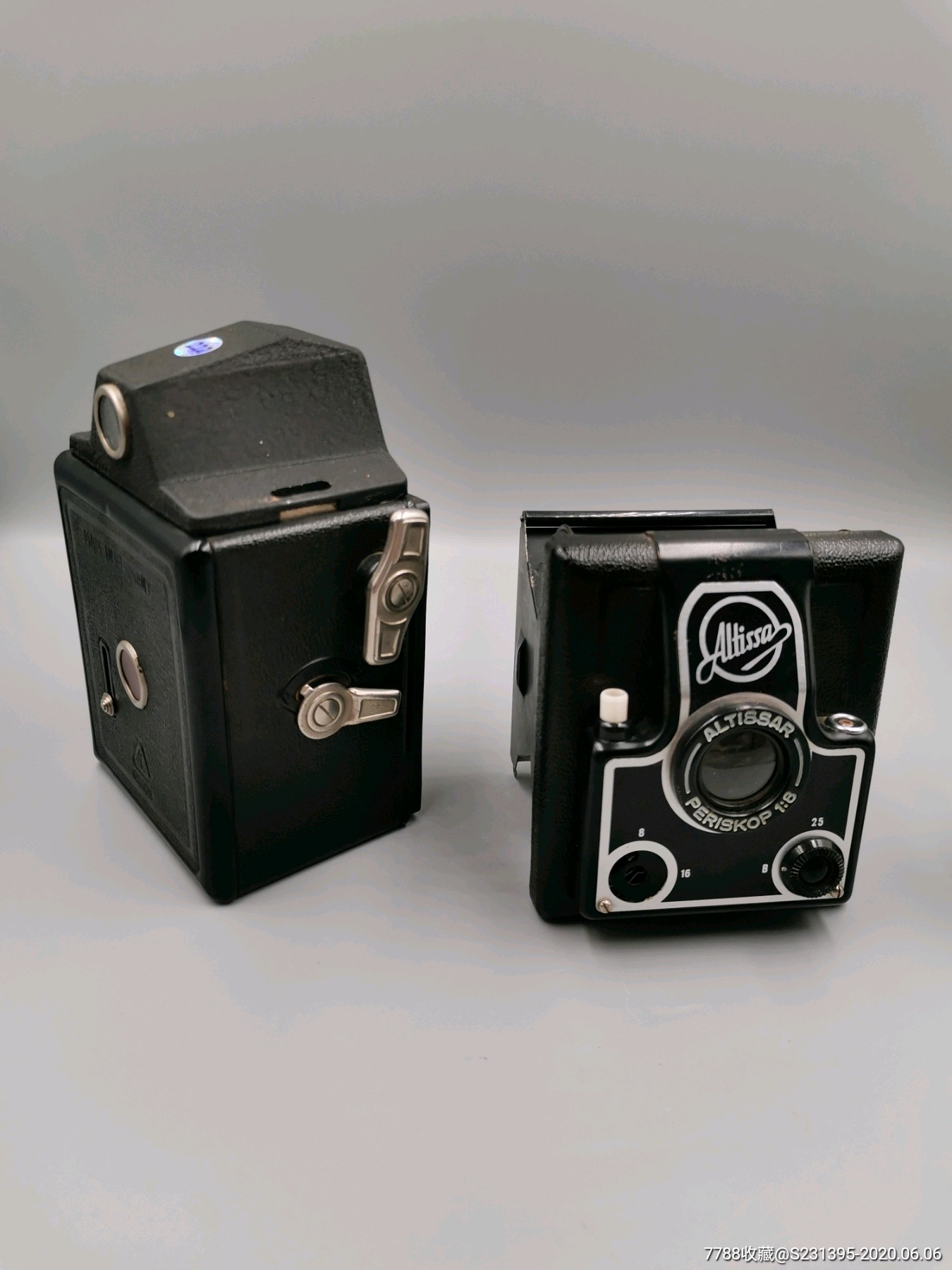 (幸福原型机)德国罕见小巧方盒子相机拍卖