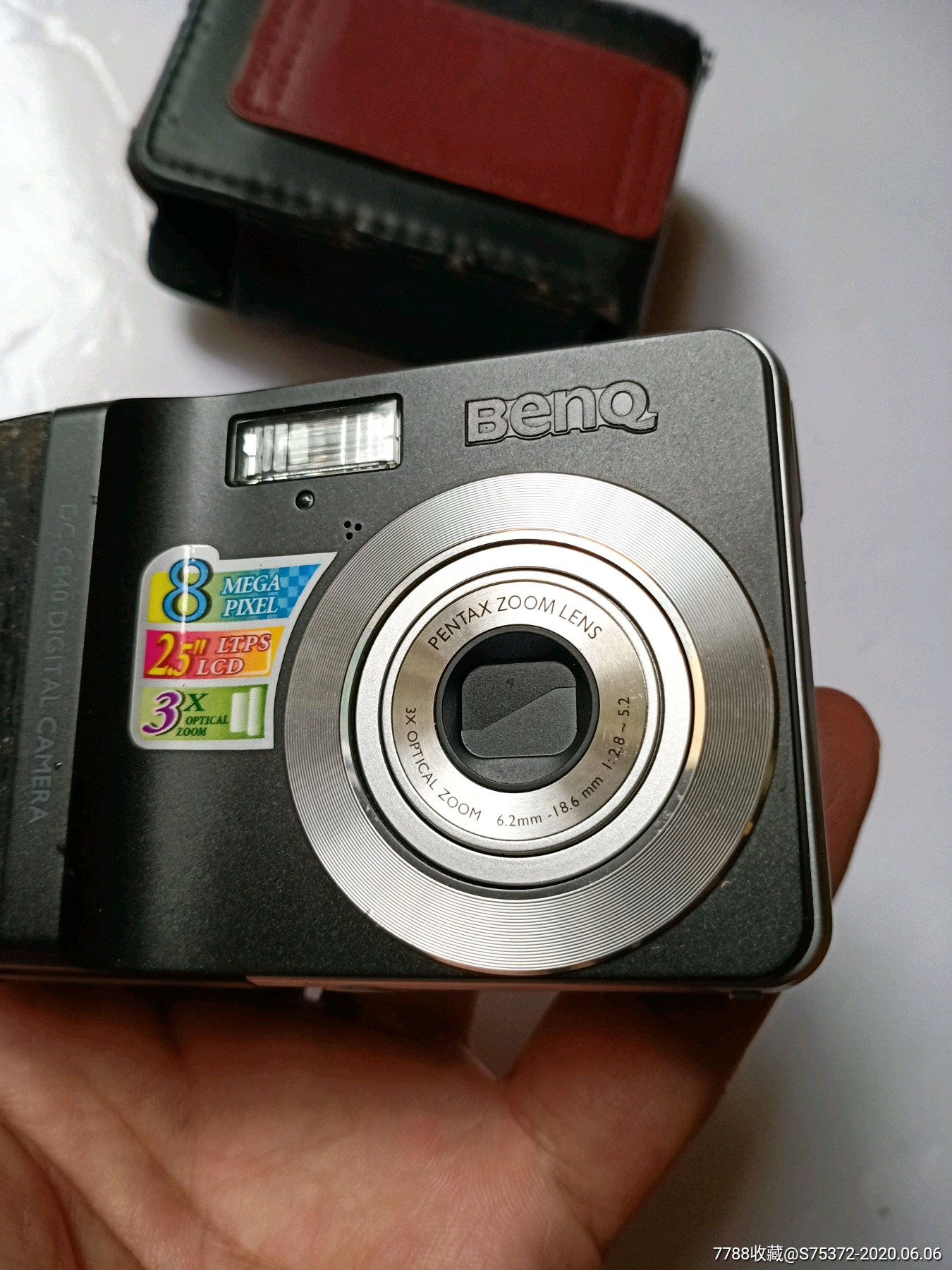 benqc840数码相机不开机