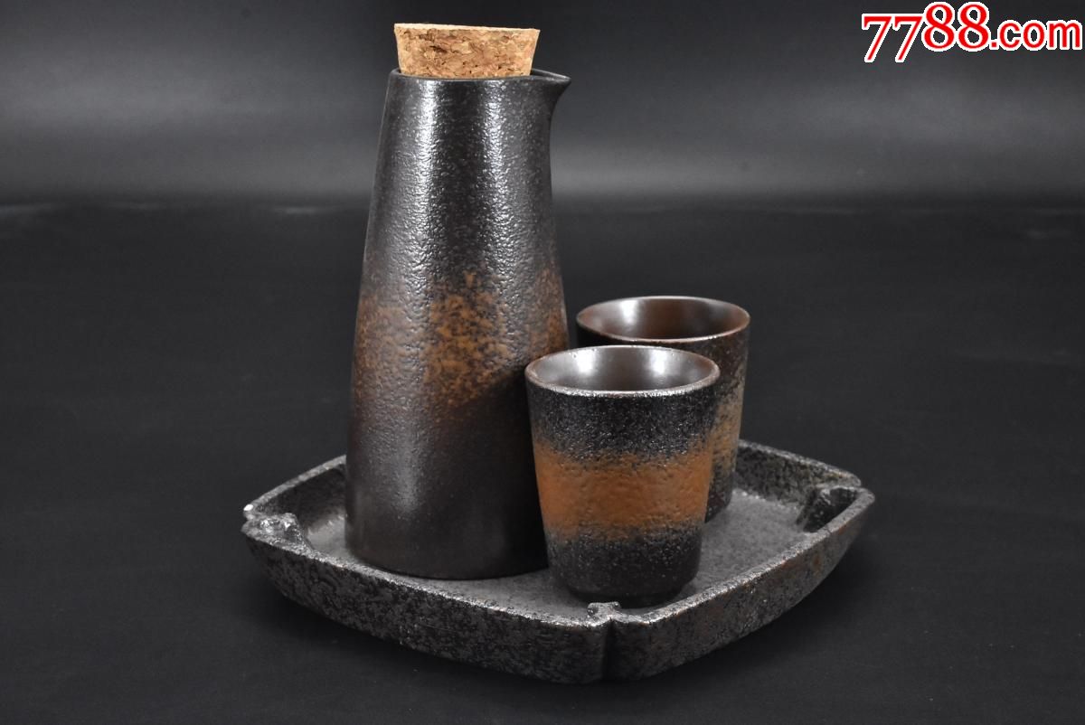(p6854)《陶瓷酒器》一套四件全_套装酒具【沫沫小姐的书店】_第1张
