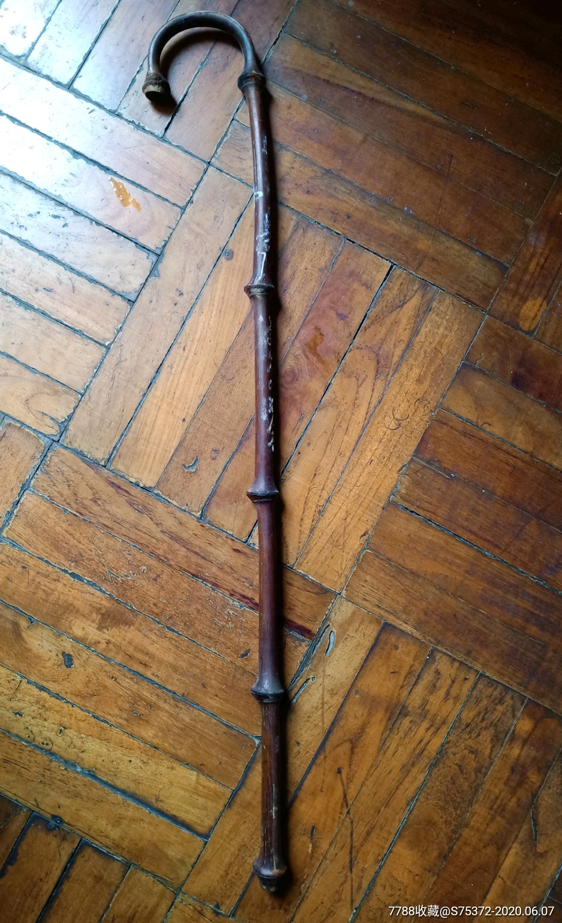 老竹杖手拐杖_其他竹制品_闲时来捡漏【7788木艺】