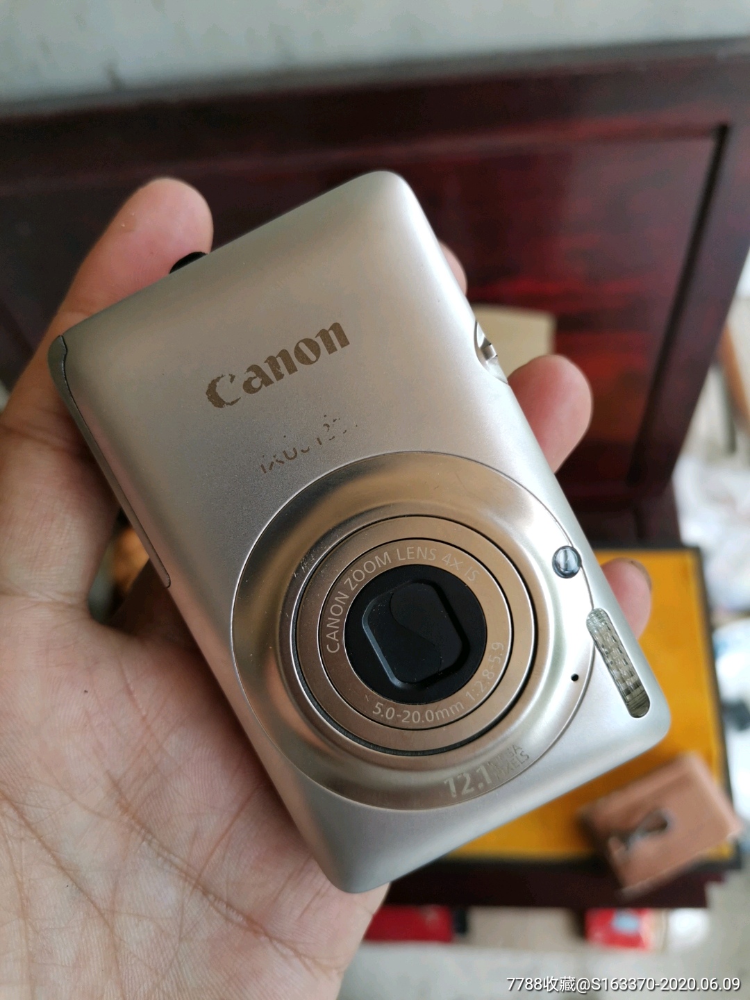 原盒正常使用佳能ixus120is-卡片机/数码相机-7788收藏