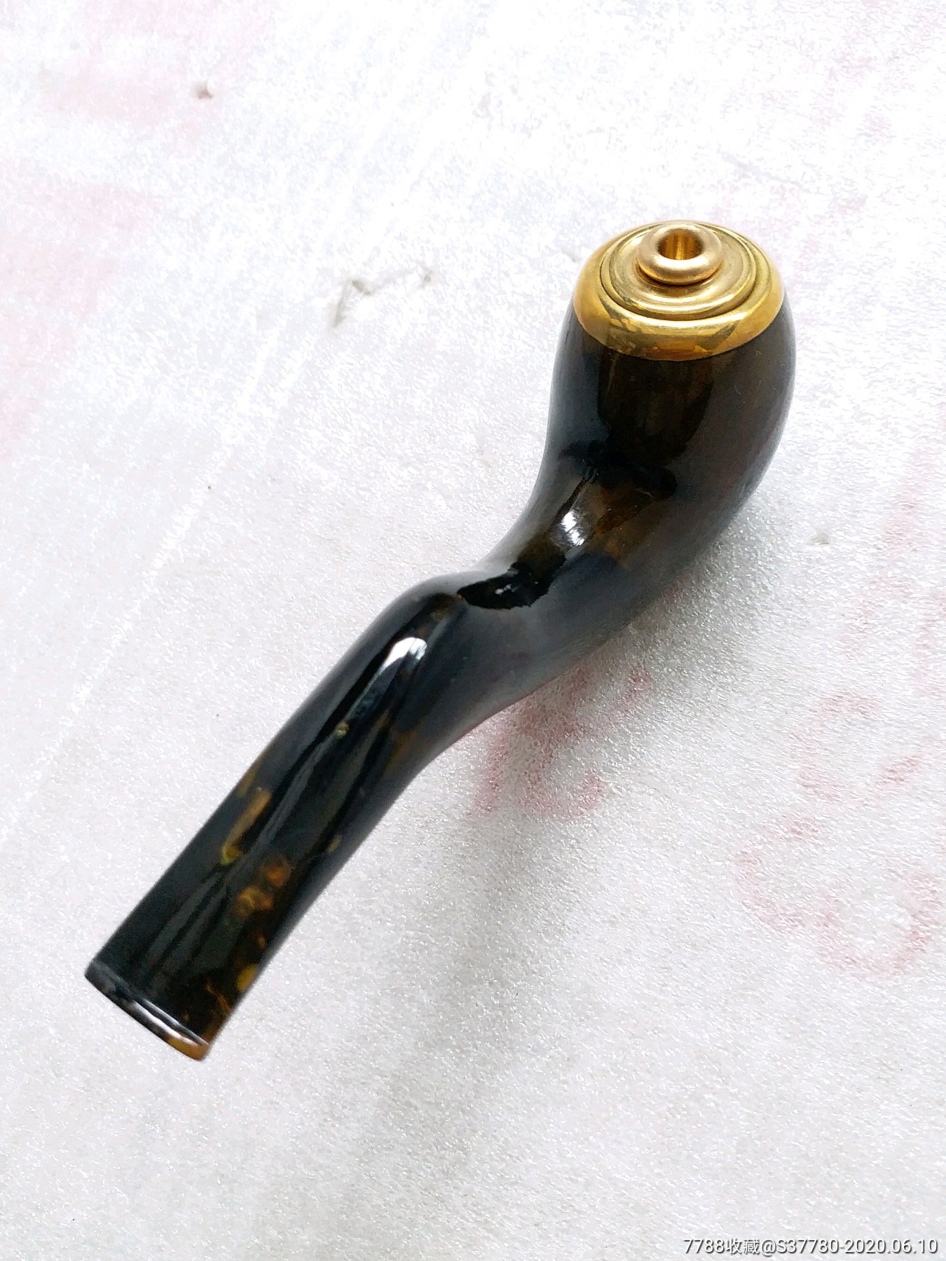 岫玉石烟斗无磕碰