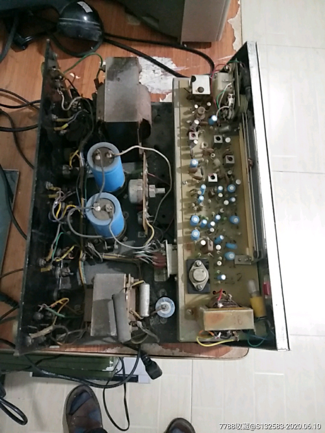 民声~jk25~1晶体管扩音机(通电)