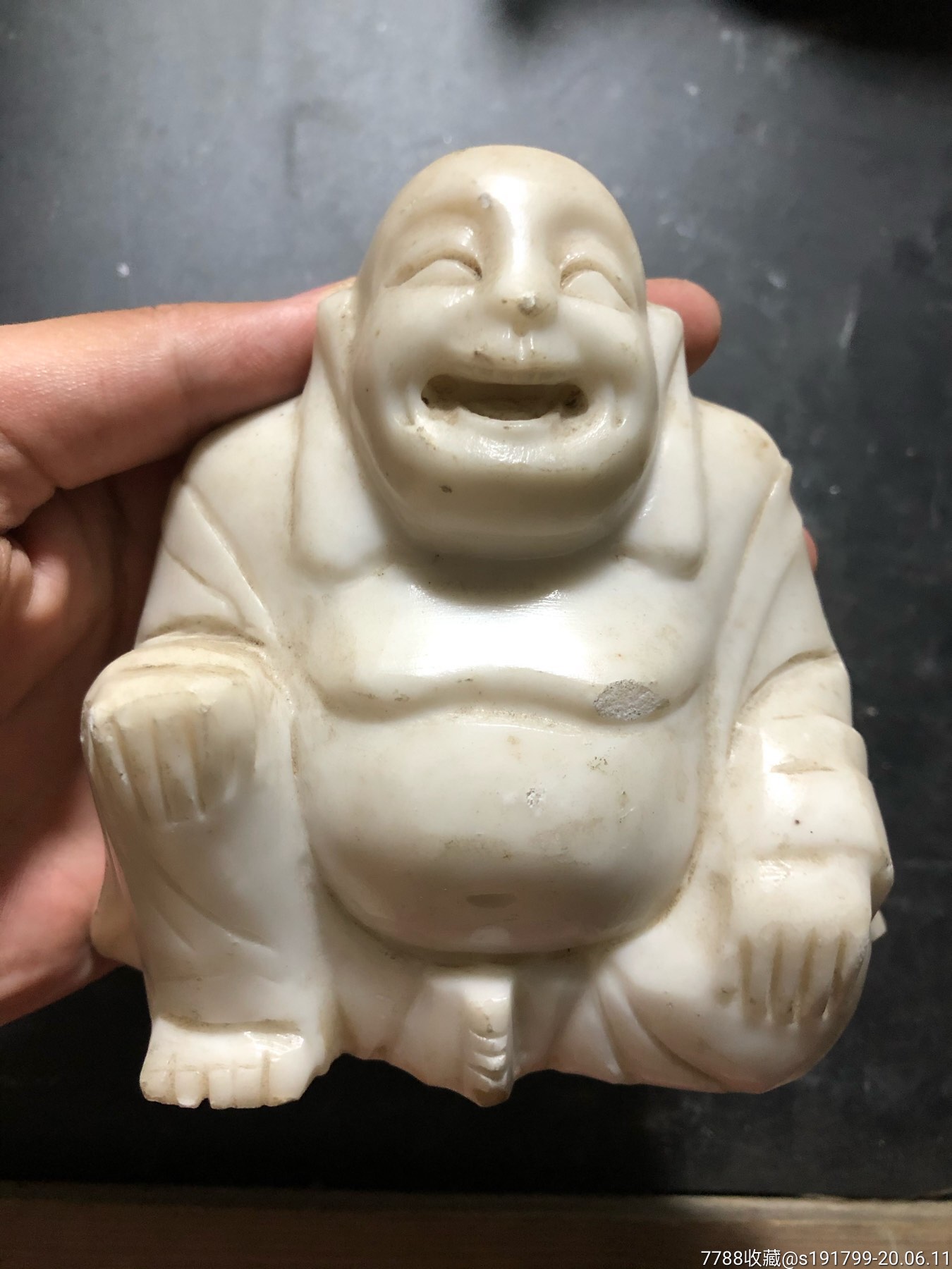 老汉白玉件,雕工好,小磕见最后一图!